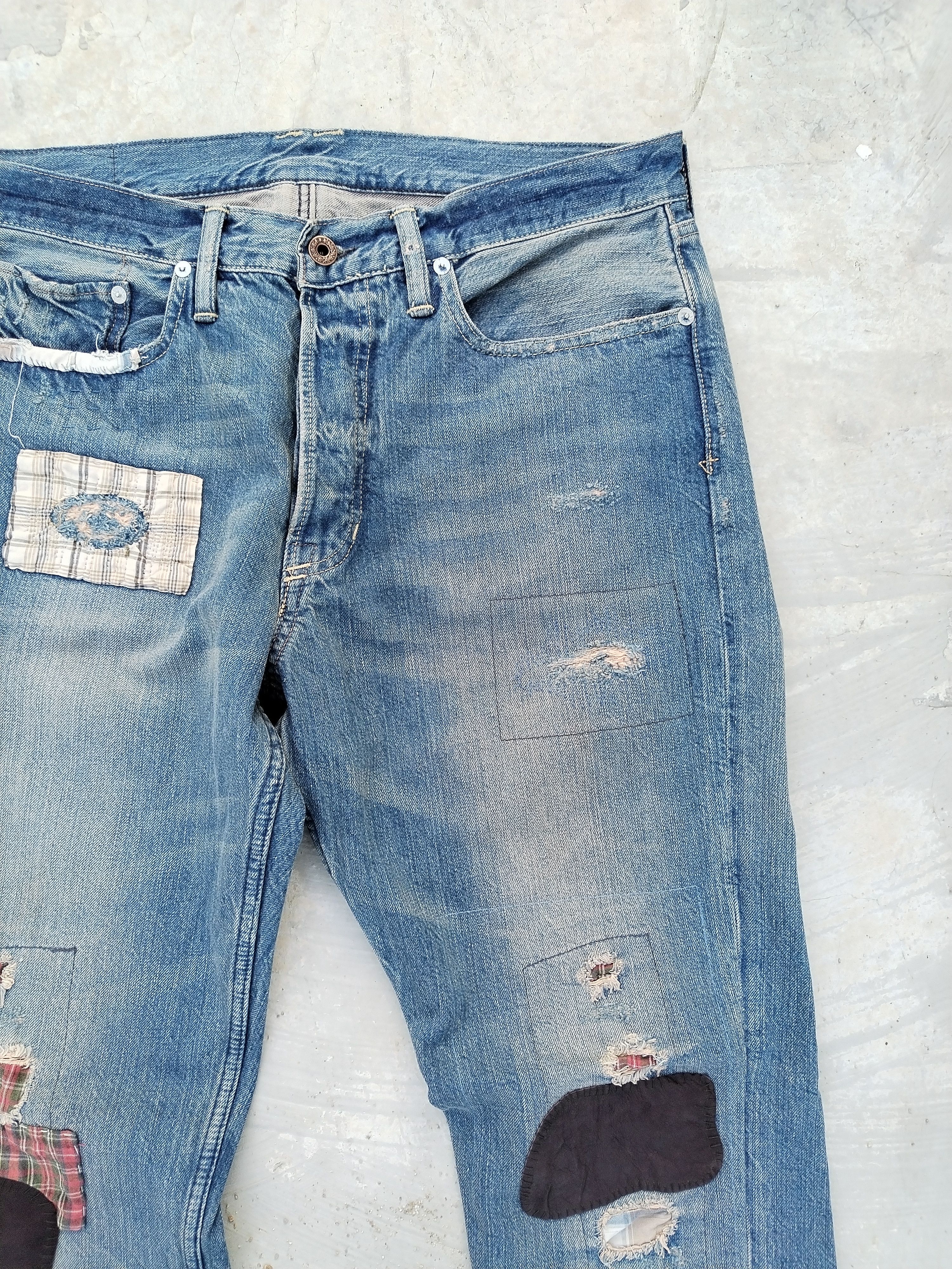 Polo Ralph Lauren Polo Ralph Lauren Patchwork Bobby Jeans Cruise 2011 Size US 34 / EU 50 - 3 Thumbnail