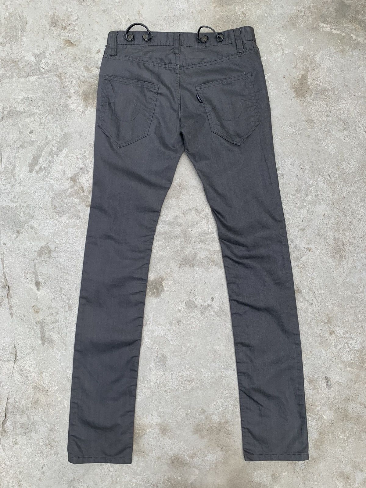 Japanese Brand Tornado Mart Skinny Pants Size US 30 / EU 46 - 5 Thumbnail