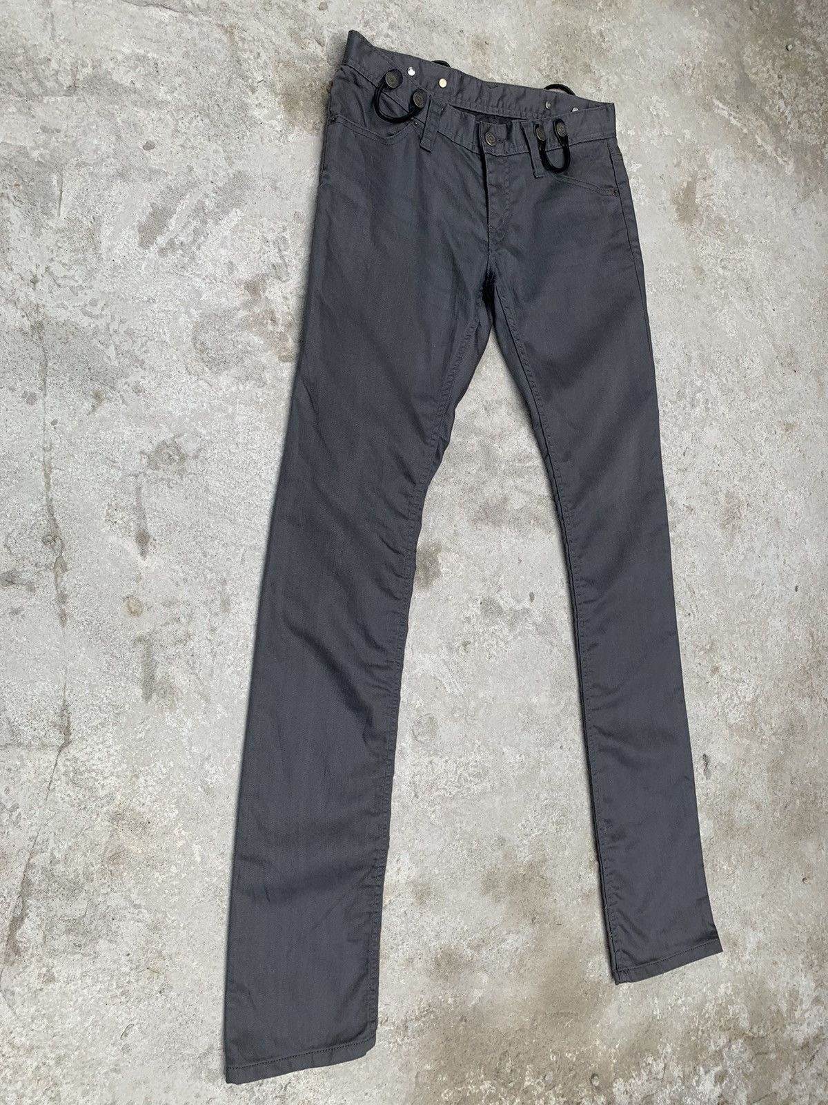 Japanese Brand Tornado Mart Skinny Pants Size US 30 / EU 46 - 3 Thumbnail