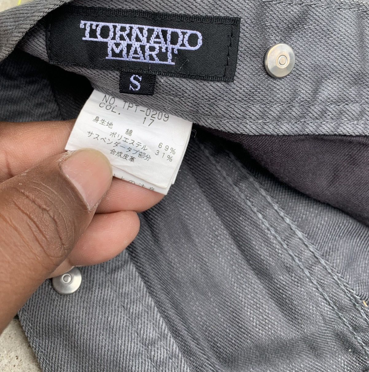 Japanese Brand Tornado Mart Skinny Pants Size US 30 / EU 46 - 17 Thumbnail