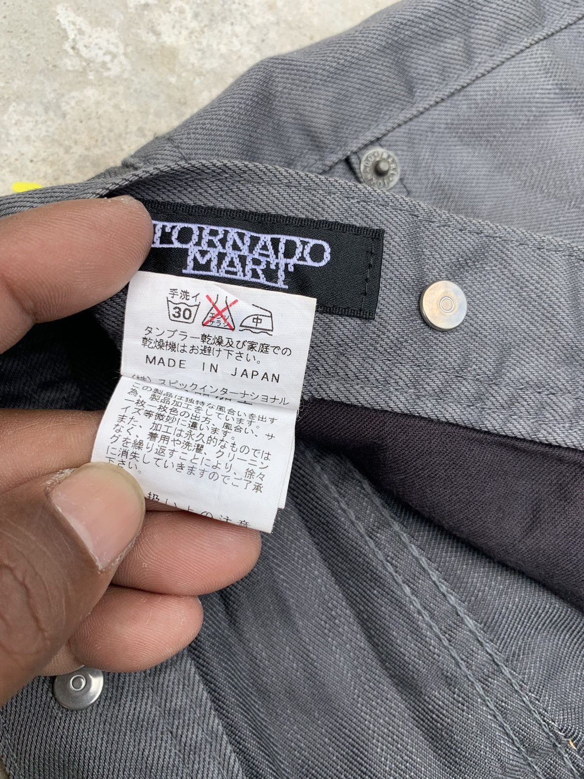 Japanese Brand Tornado Mart Skinny Pants Size US 30 / EU 46 - 18 Thumbnail