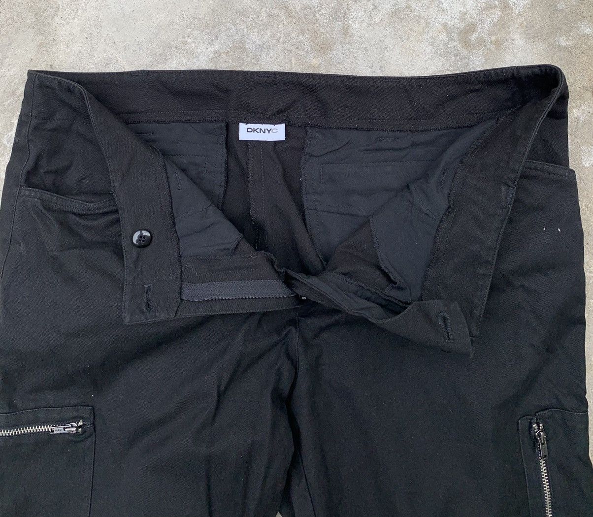 DKNY × Designer DKNYC CARGO STRECH PANTS Size 36" / US 14 / IT 50 - 14 Thumbnail