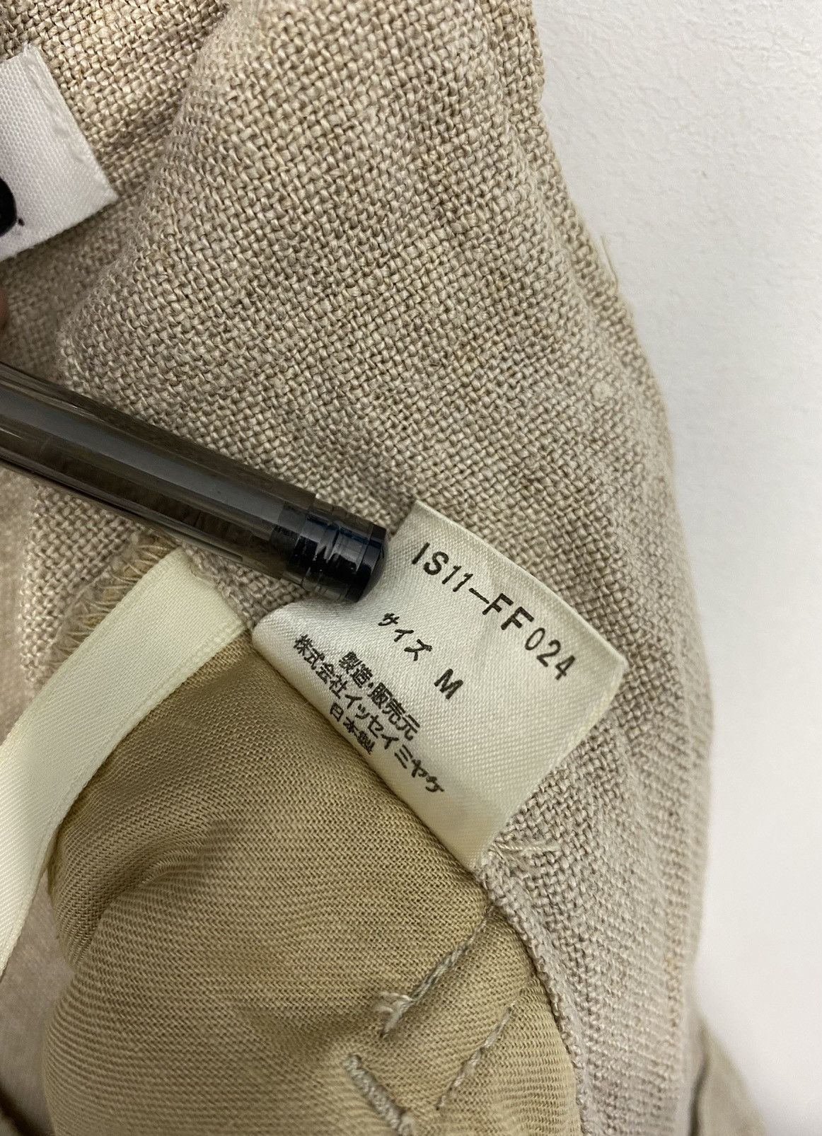 Issey Miyake Issey miyake linen short pants Size US 30 / EU 46 - 5 Thumbnail