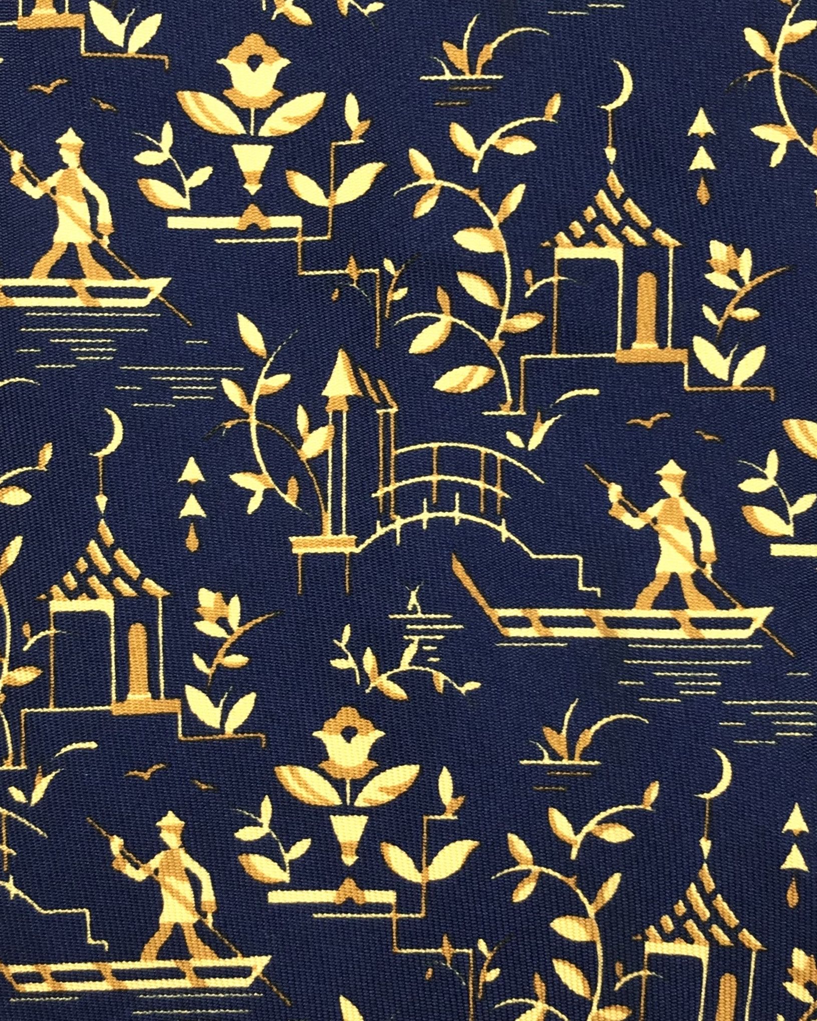 Designer × Salvatore Ferragamo × Vintage SF207 Vintage Salvatore Ferragamo Neck tie Pure Silk Size ONE SIZE - 9 Thumbnail