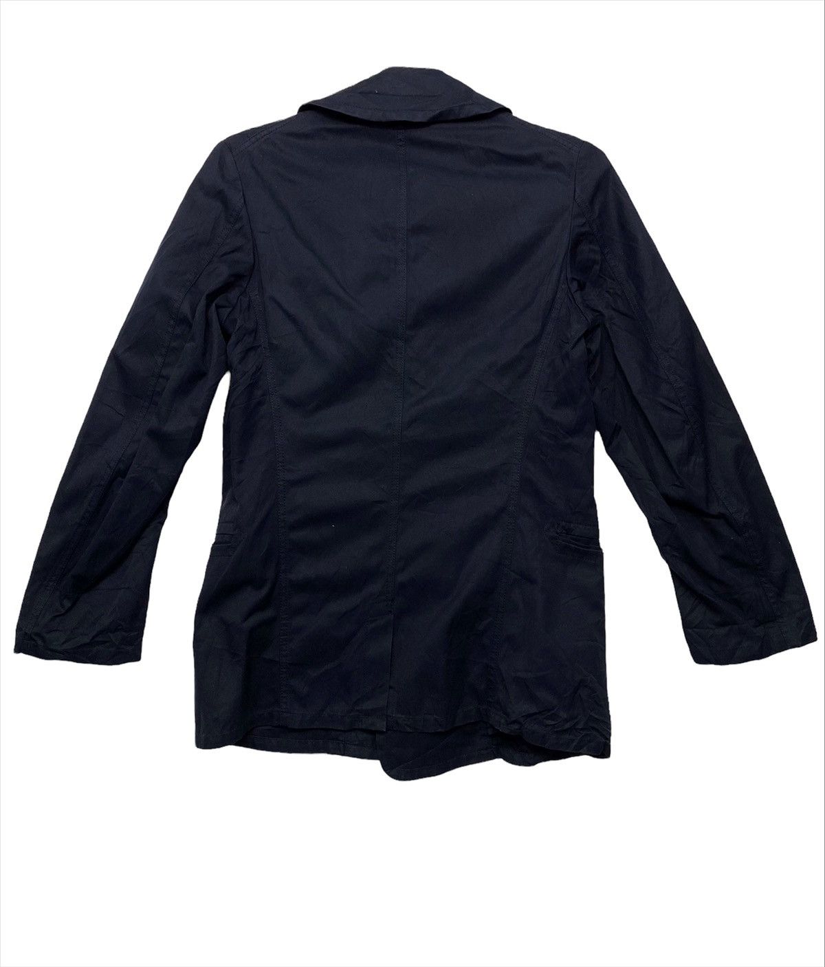 Comme des Garcons Vintage AD2003 double coller navy blue junya watanabe jacket Size US M / EU 48-50 / 2 - 2 Thumbnail