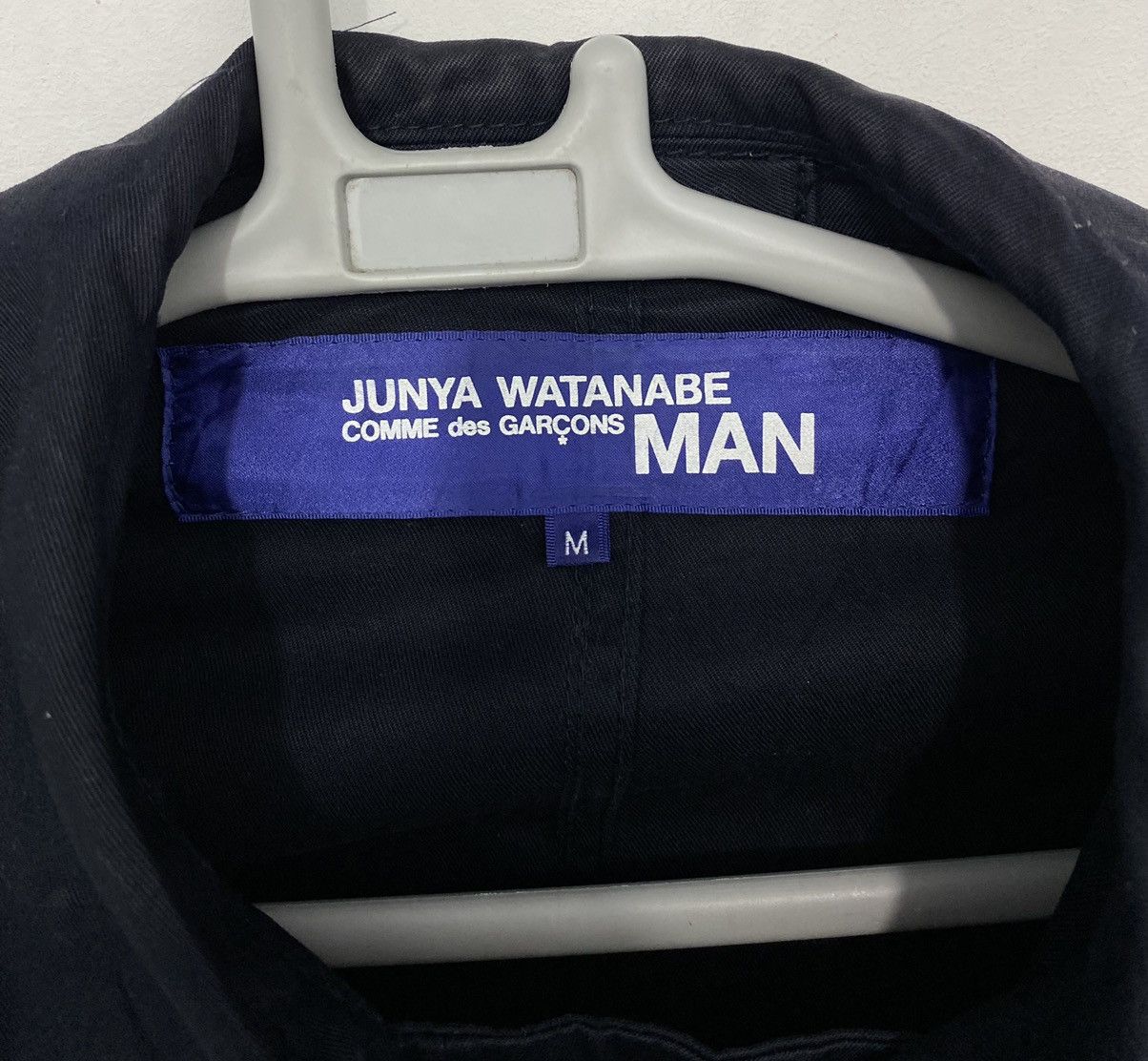 Comme des Garcons Vintage AD2003 double coller navy blue junya watanabe jacket Size US M / EU 48-50 / 2 - 6 Thumbnail