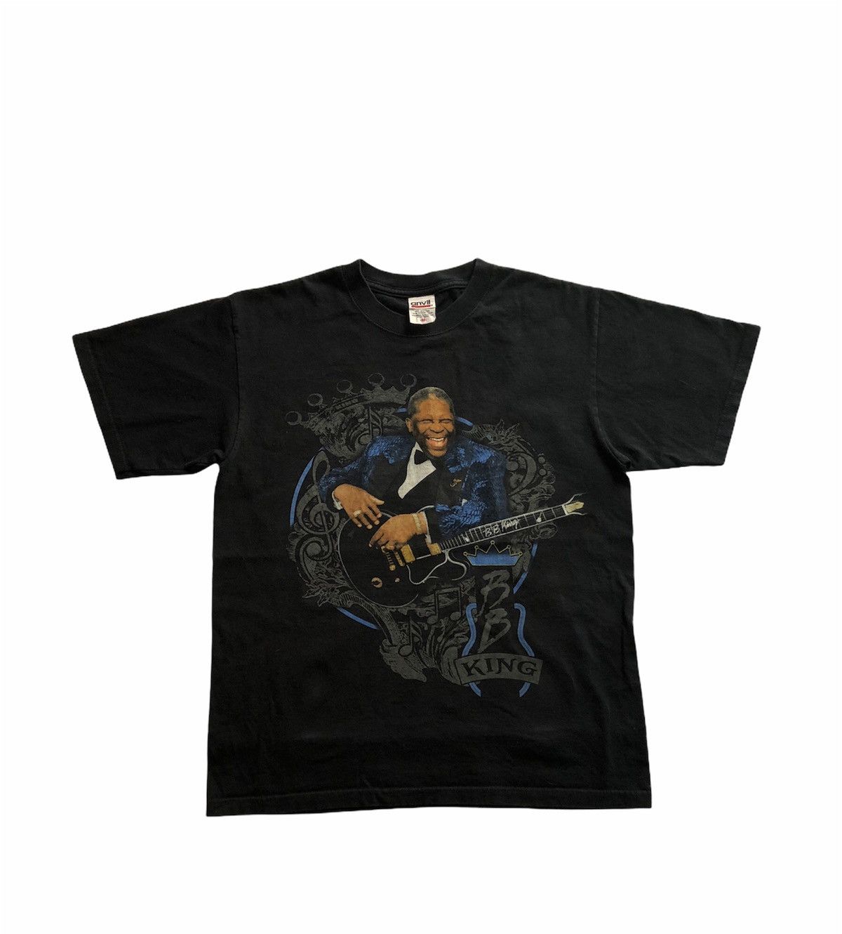 Band Tees × Vintage Vintage BB King 2007 Tour Fullprint Tee Size US M / EU 48-50 / 2 - 1 Thumbnail