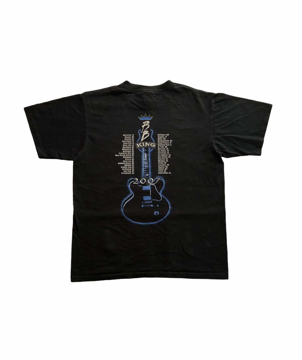 Band Tees × Vintage Vintage BB King 2007 Tour Fullprint Tee Size US M / EU 48-50 / 2 - 6 Thumbnail