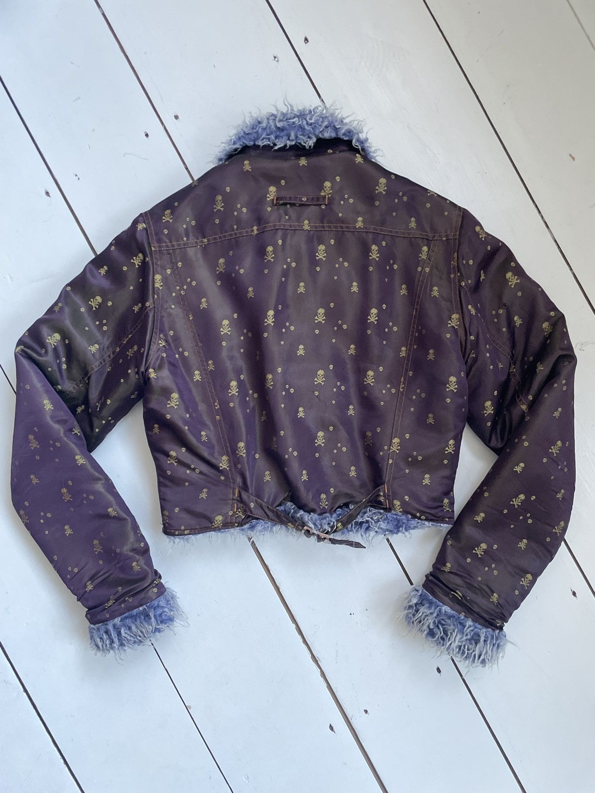 JEAN PAUL GAULTIER iconic 90s skulls jacket