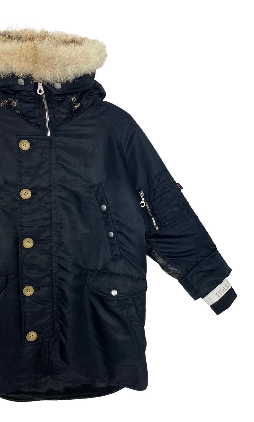 Mastermind Japan Mastermind Japan Heritage Snorkel Parka Coyote Fur Hoodie Size US XS / EU 42 / 0 - 5 Thumbnail