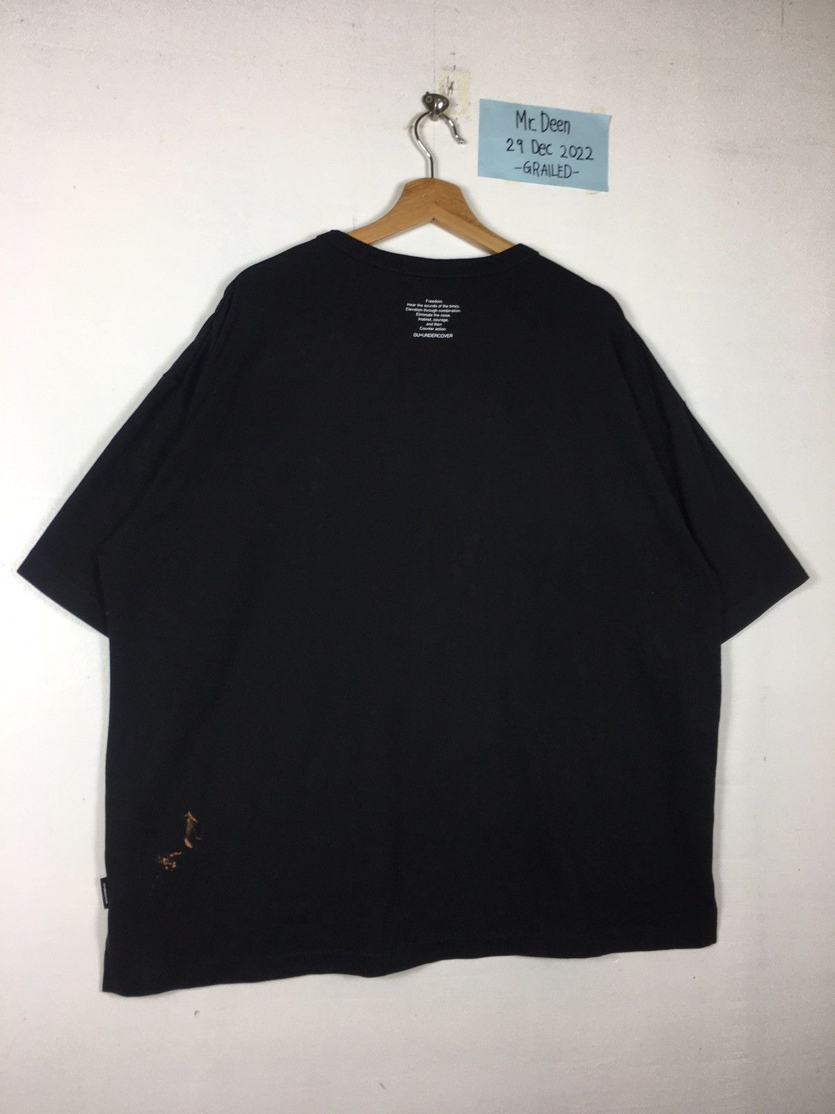 GU × Undercover Rare Undercover x GU Skull Tshirt Size US XXL / EU 58 / 5 - 11 Thumbnail