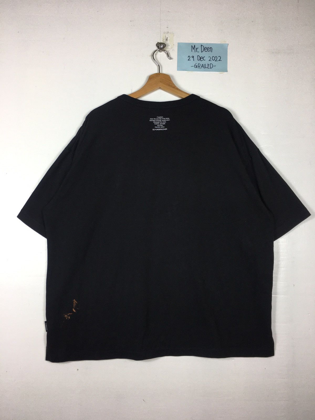 GU × Undercover Rare Undercover x GU Skull Tshirt Size US XXL / EU 58 / 5 - 10 Thumbnail