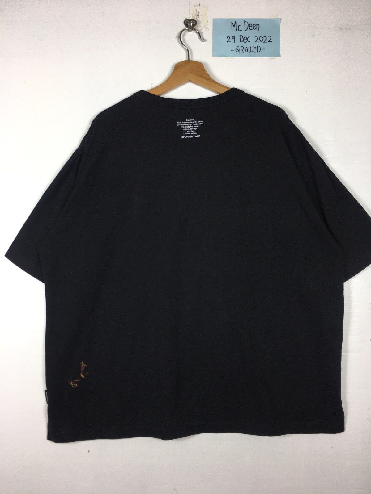 GU × Undercover Rare Undercover x GU Skull Tshirt Size US XXL / EU 58 / 5 - 13 Thumbnail