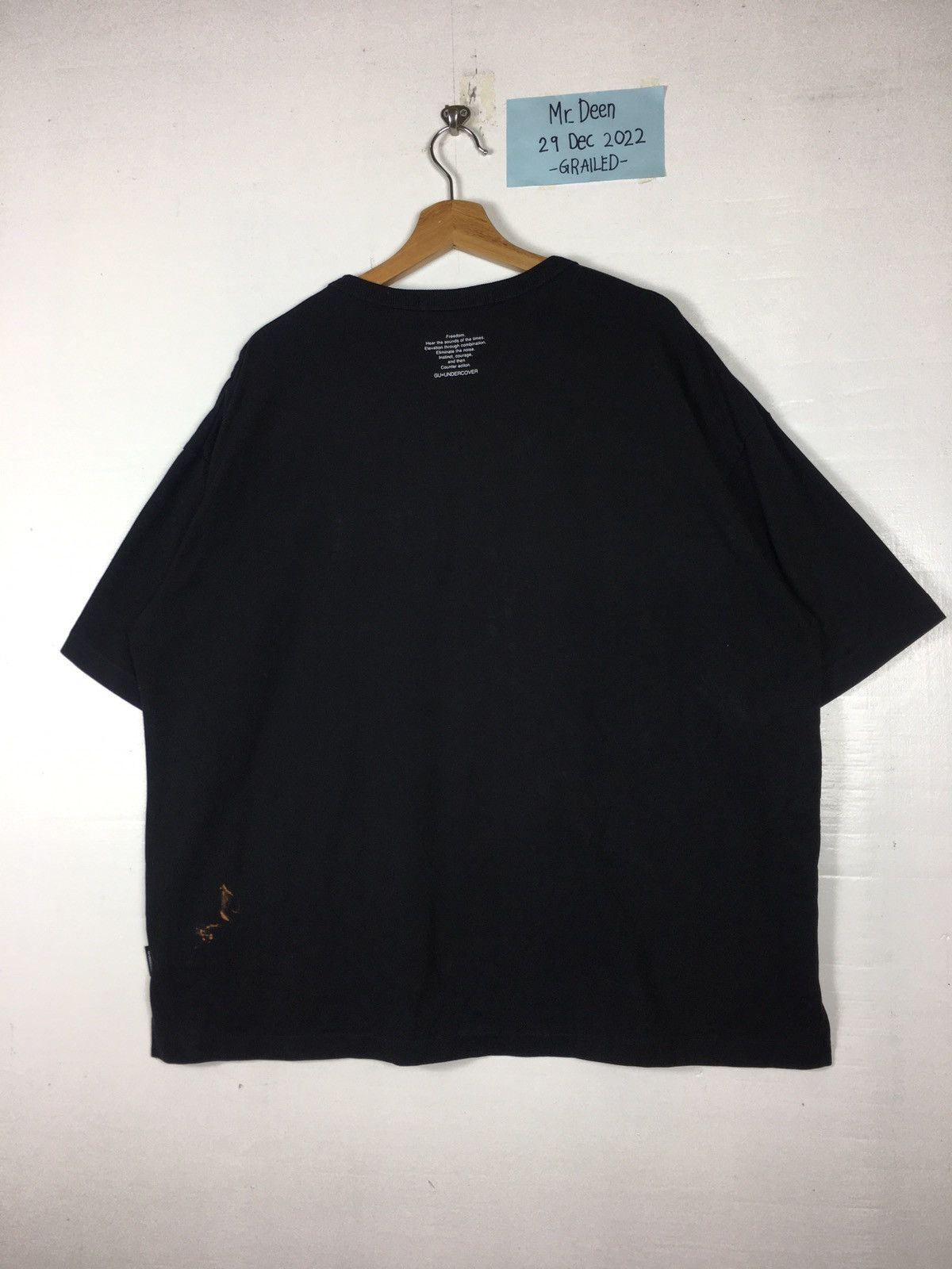 GU × Undercover Rare Undercover x GU Skull Tshirt Size US XXL / EU 58 / 5 - 12 Thumbnail