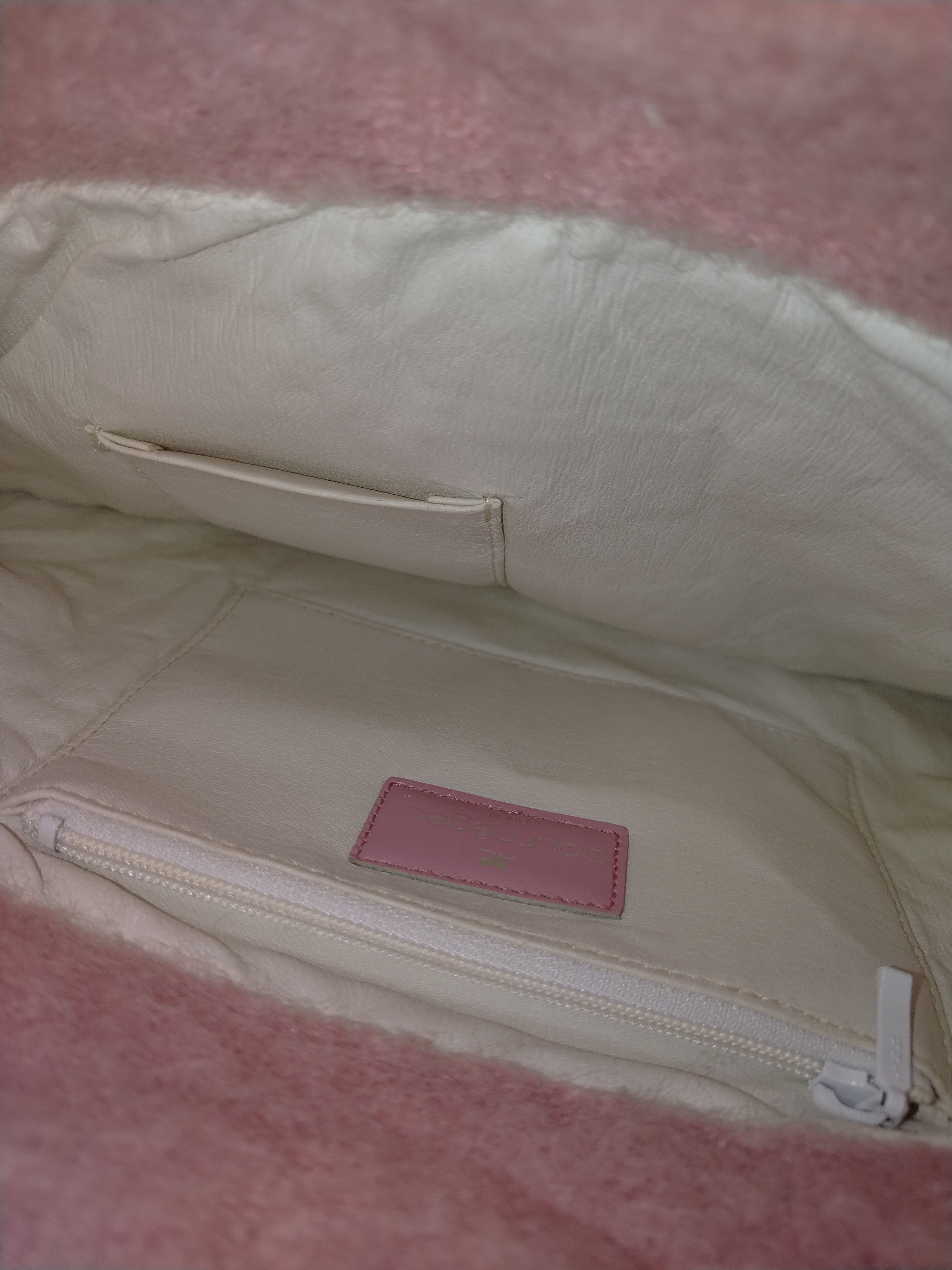 Andre Courreges COURREGES RARE EDITION FURLY TOTE BAG Size ONE SIZE - 13 Thumbnail