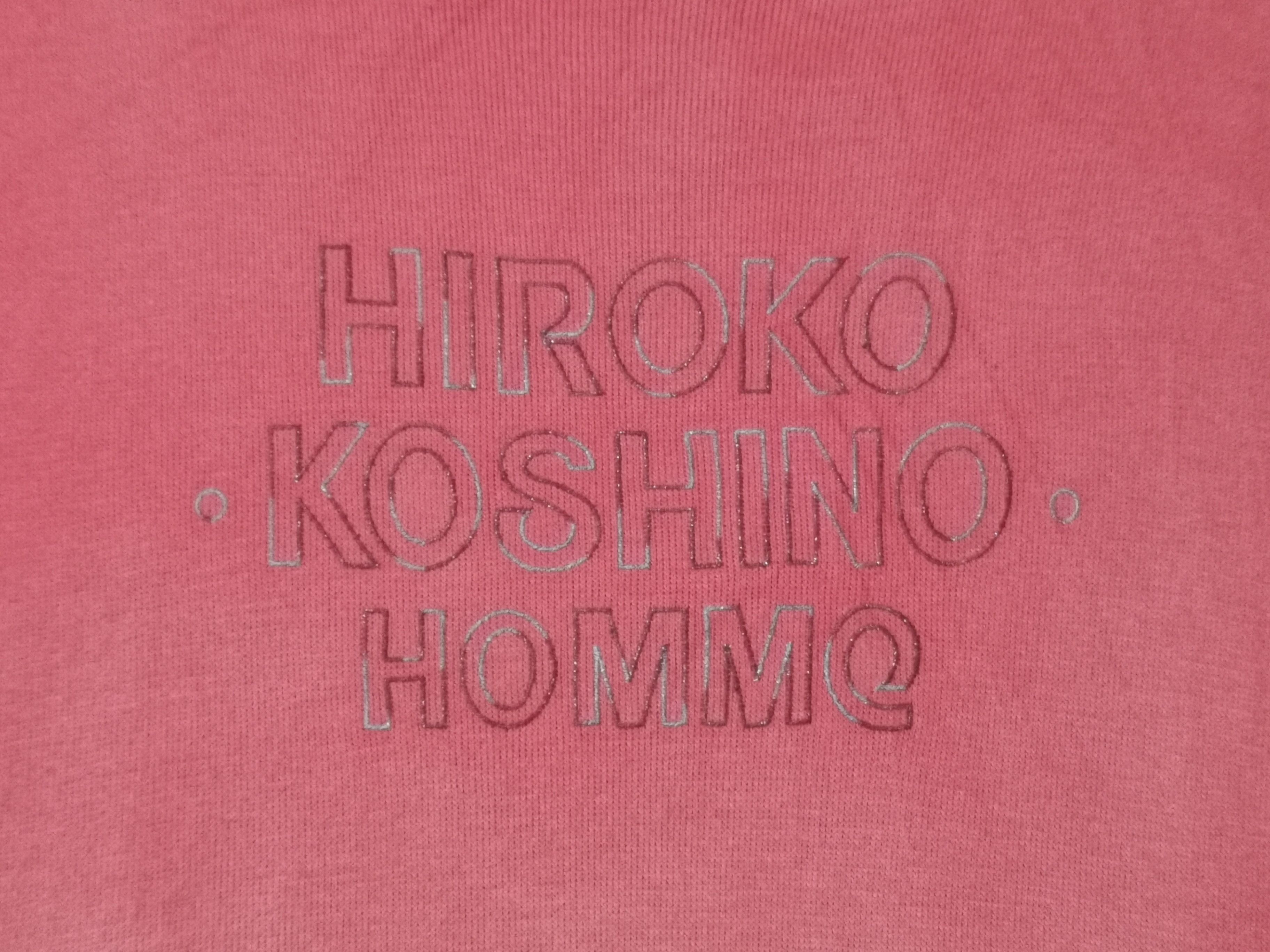 Hiroko Koshino Homme Vintage Sweatshirt Hiroko Koshino Homme Spellout Size US L / EU 52-54 / 3 - 3 Thumbnail