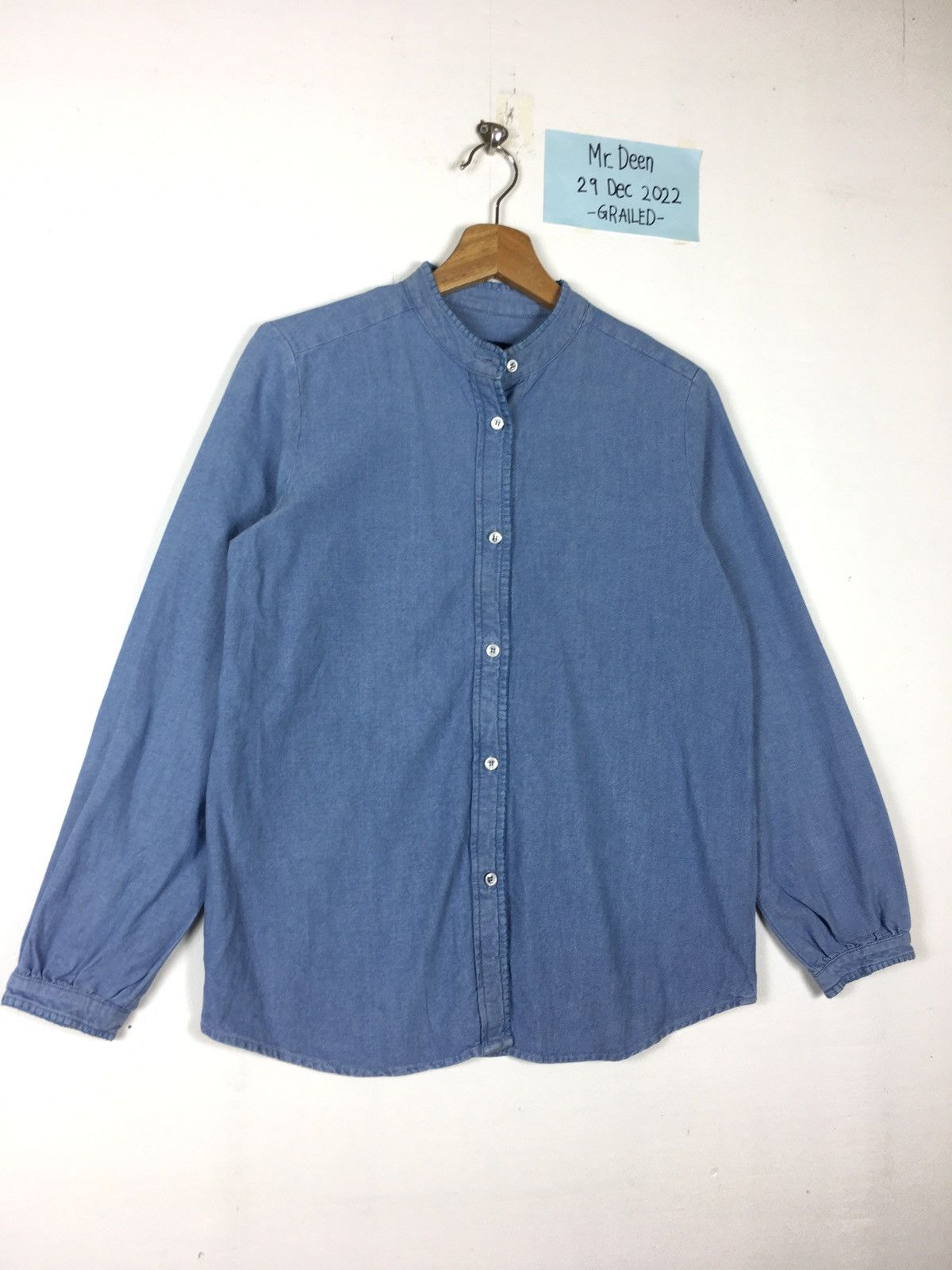 A.P.C. Rare Vintage A.P.C Jeans Button Long Sleeve Shirt Size M / US 6-8 / IT 42-44 - 3 Thumbnail