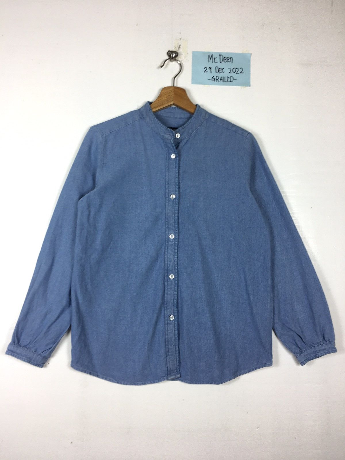 A.P.C. Rare Vintage A.P.C Jeans Button Long Sleeve Shirt Size M / US 6-8 / IT 42-44 - 2 Thumbnail