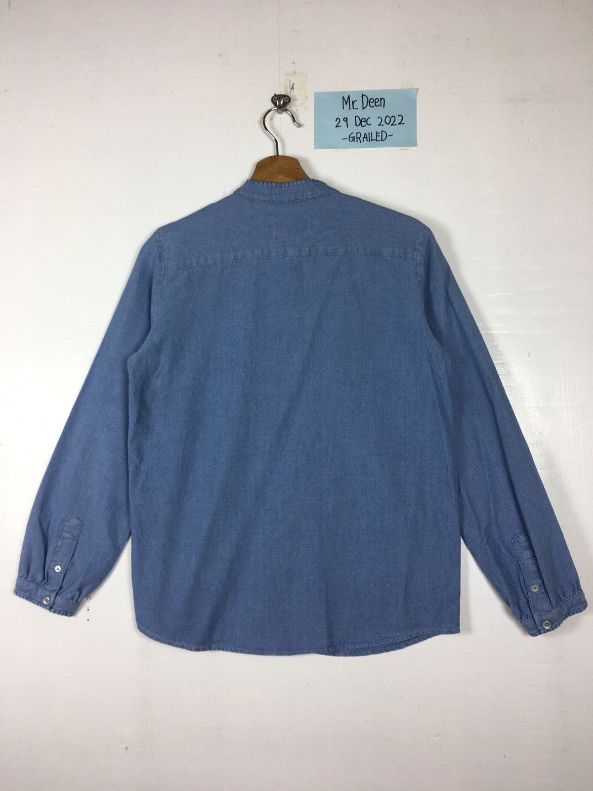 A.P.C. Rare Vintage A.P.C Jeans Button Long Sleeve Shirt Size M / US 6-8 / IT 42-44 - 12 Thumbnail