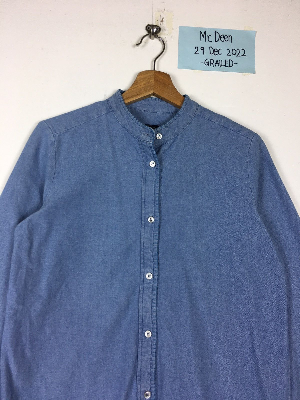 A.P.C. Rare Vintage A.P.C Jeans Button Long Sleeve Shirt Size M / US 6-8 / IT 42-44 - 1 Thumbnail