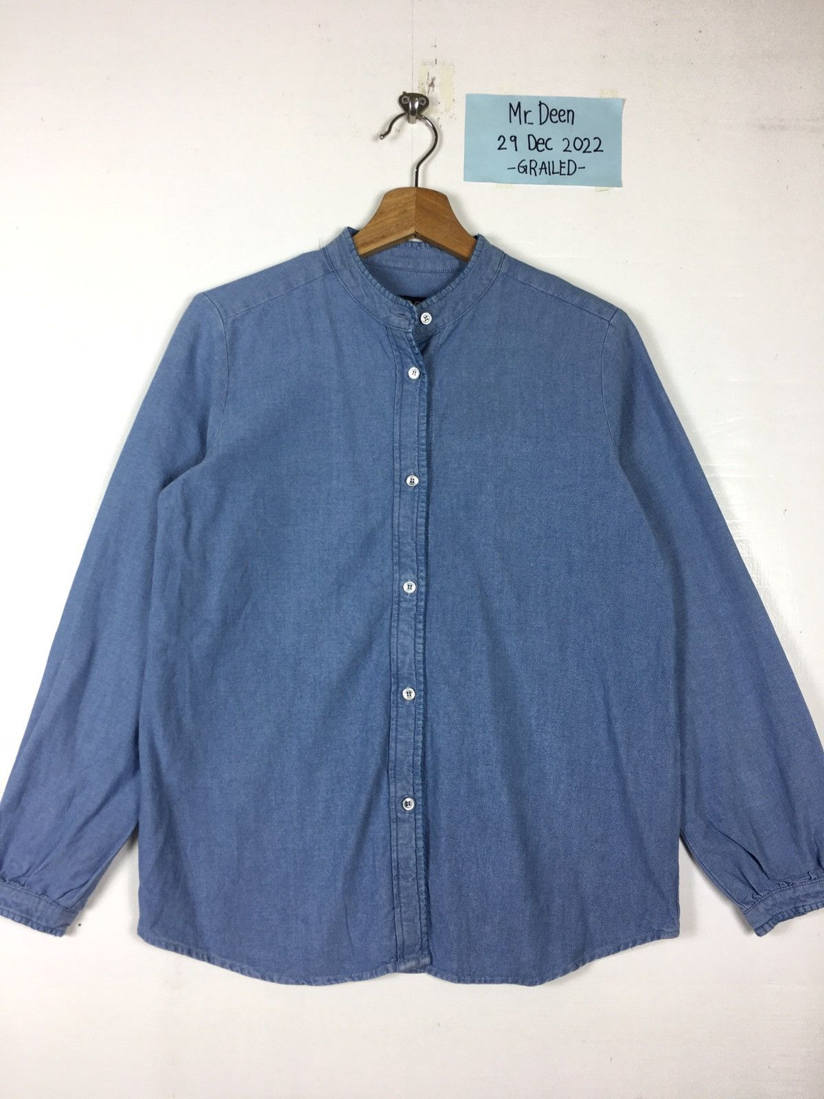 A.P.C. Rare Vintage A.P.C Jeans Button Long Sleeve Shirt Size M / US 6-8 / IT 42-44 - 5 Thumbnail