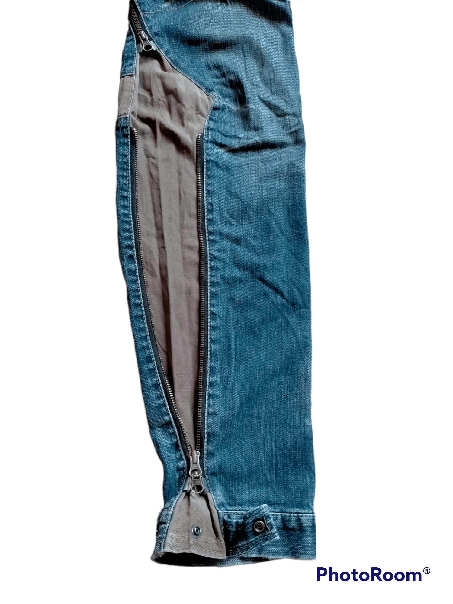 Japanese Brand PPFM Multizipped denim Pants Size US 34 / EU 50 - 9 Thumbnail