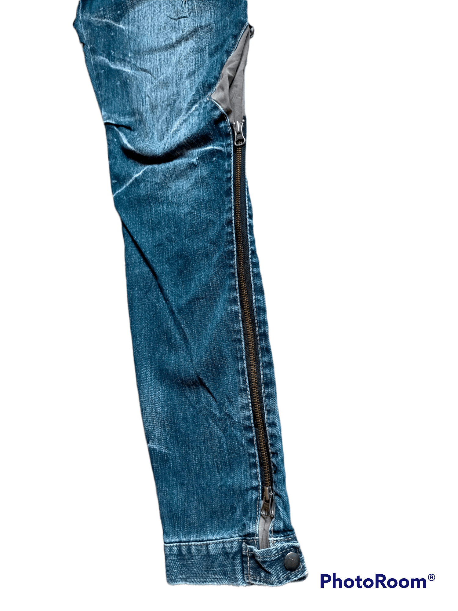 Japanese Brand PPFM Multizipped denim Pants Size US 34 / EU 50 - 10 Thumbnail