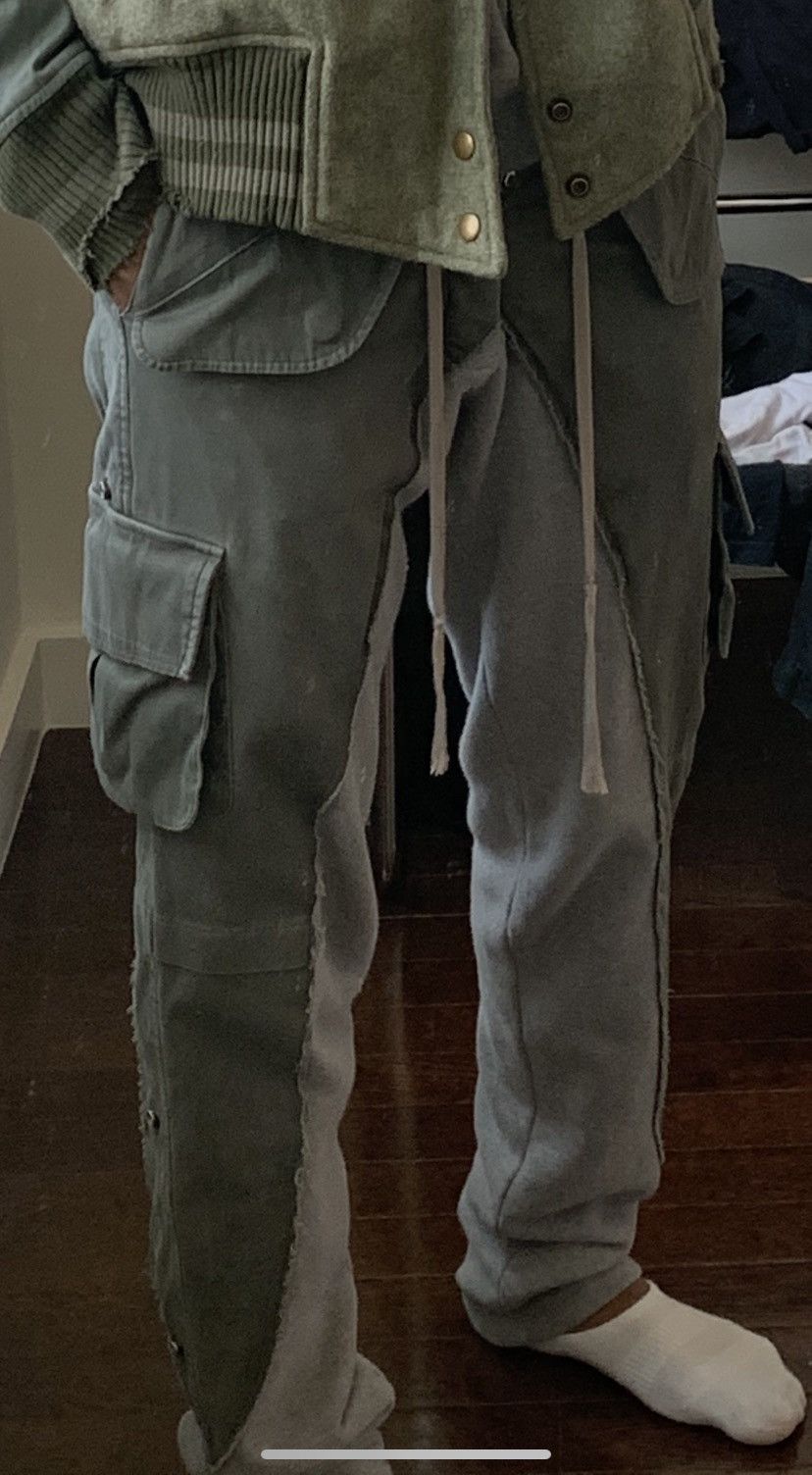 Greg Lauren Greg Lauren 50/50 Sweatpants Size US 32 / EU 48 - 2 Thumbnail