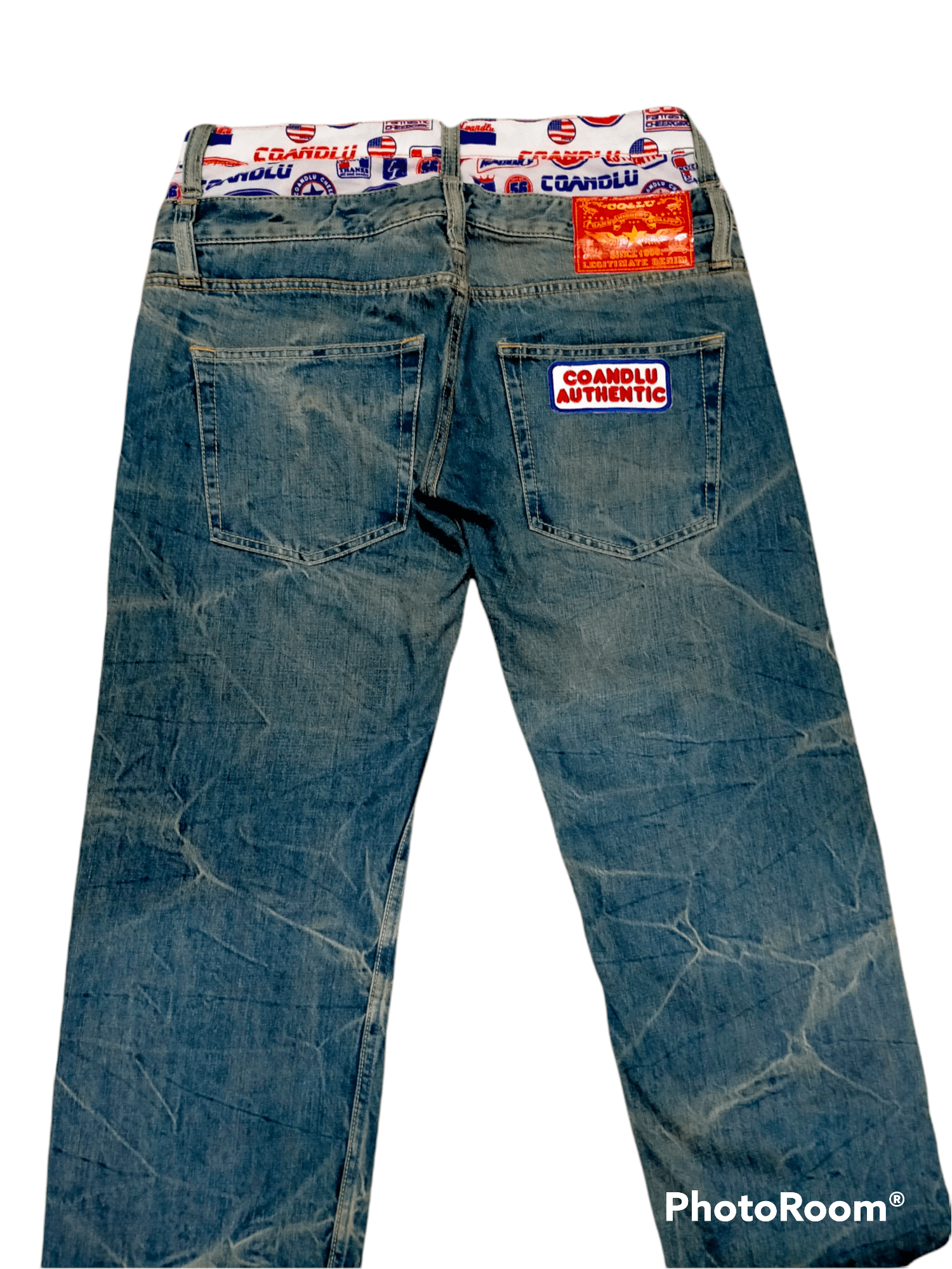 Hysteric Glamour CO&LU Double Waist Patchwork Denim Size US 32 / EU 48 - 6 Thumbnail