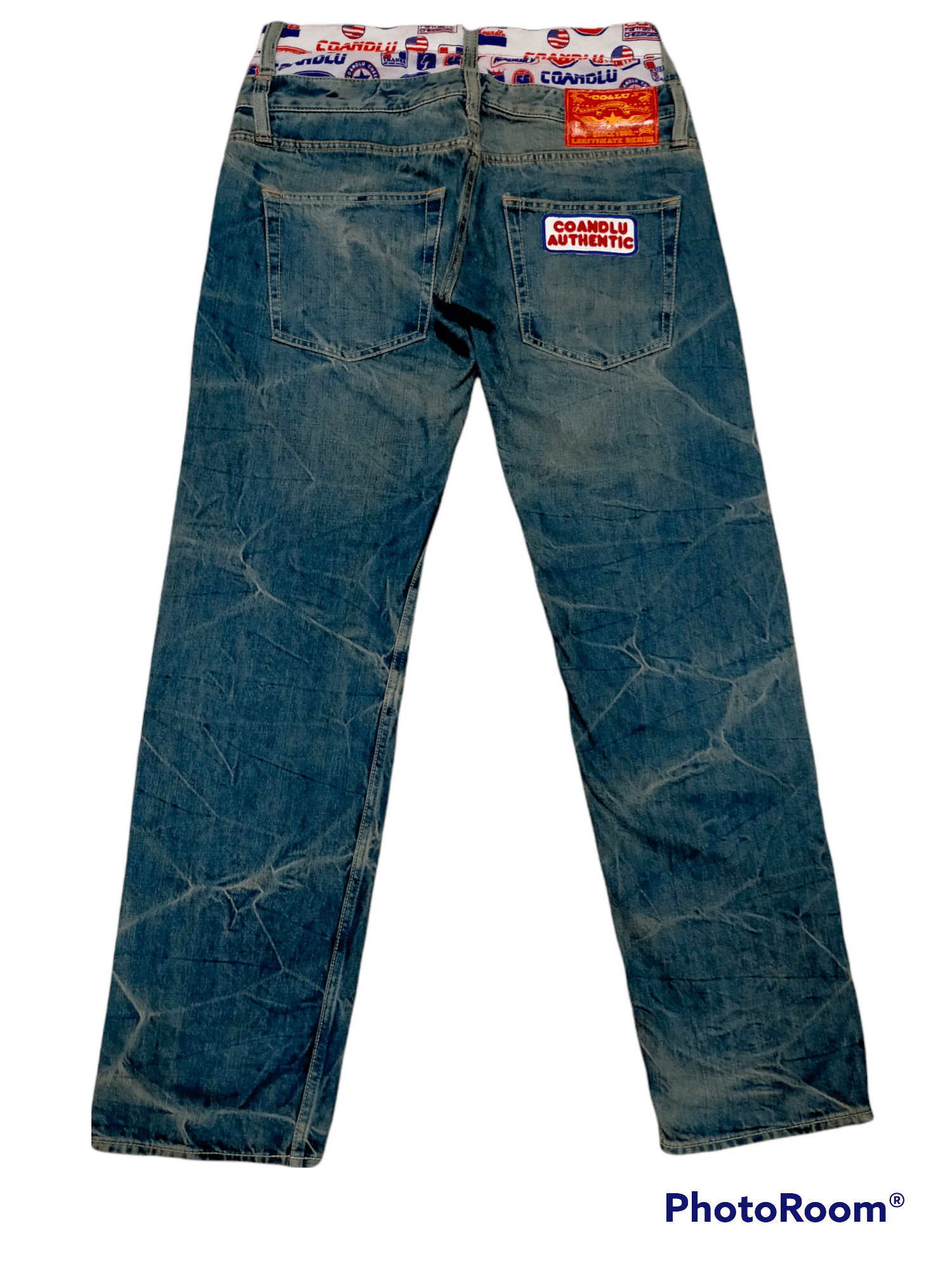 Hysteric Glamour CO&LU Double Waist Patchwork Denim Size US 32 / EU 48 - 5 Thumbnail