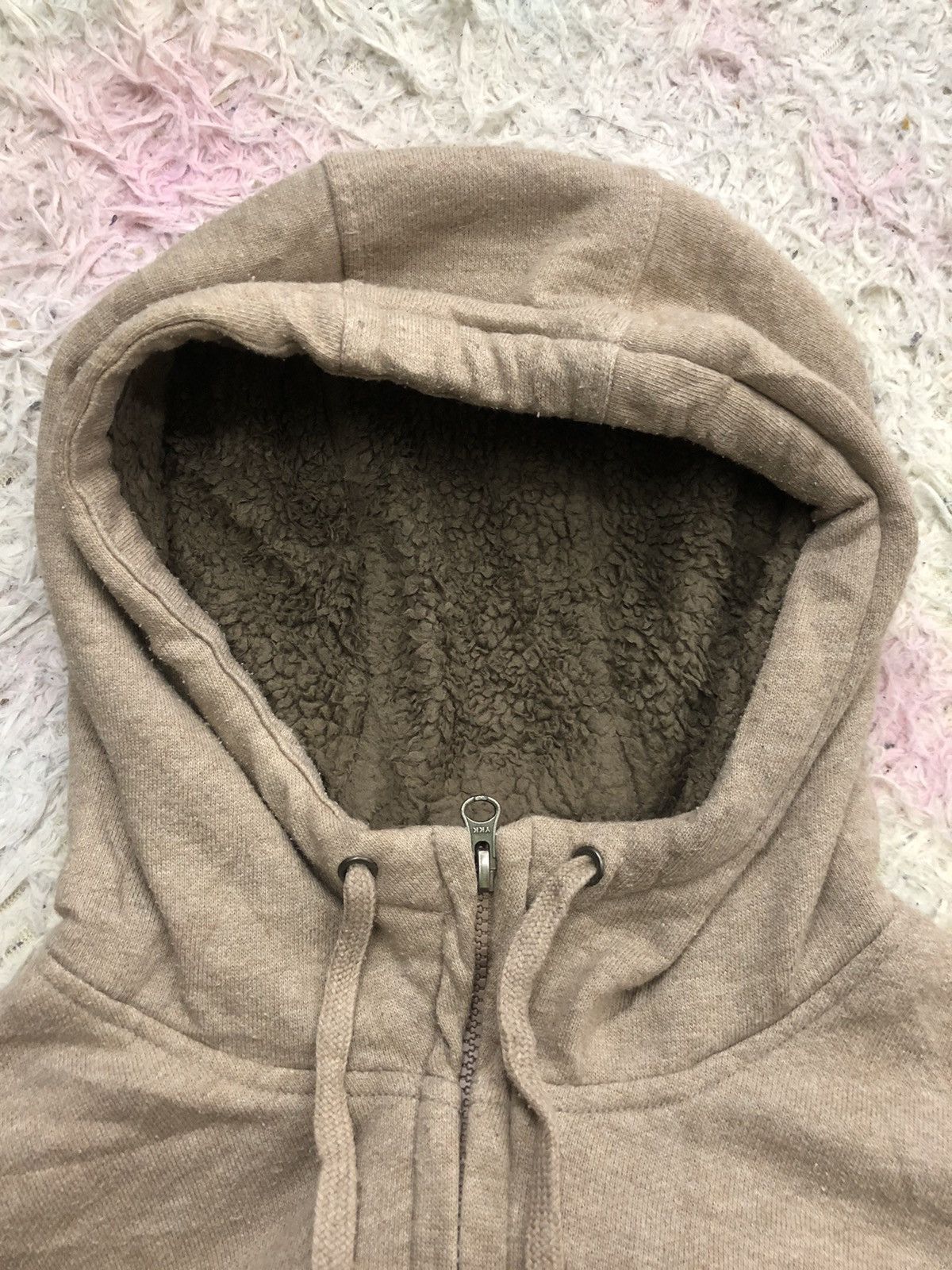 Uniqlo Uniqlo Sherpa hoodie sweater/sweatshirt Size US XL / EU 56 / 4 - 3 Thumbnail