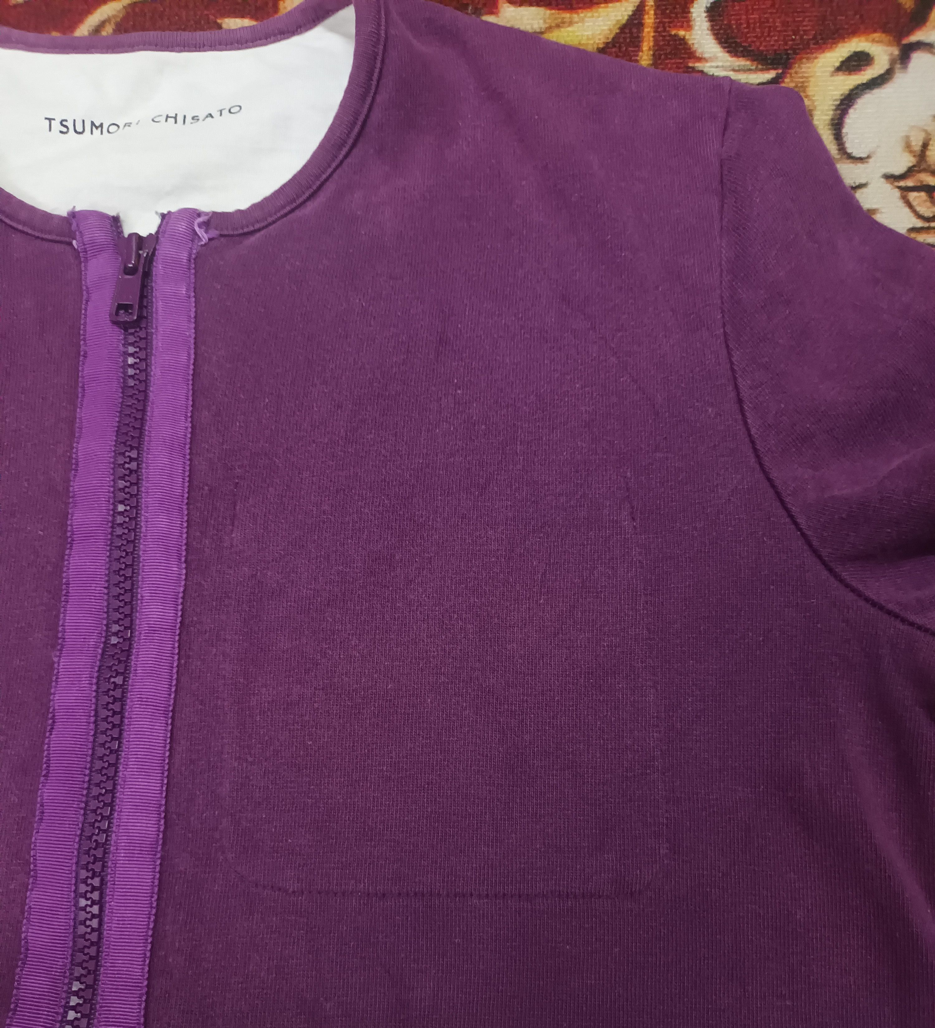 Issey Miyake 🔥 ISSEY MIYAKE TSUMORI CHISATO ZIPPER JACKET 🔥 Size US S / EU 44-46 / 1 - 9 Thumbnail
