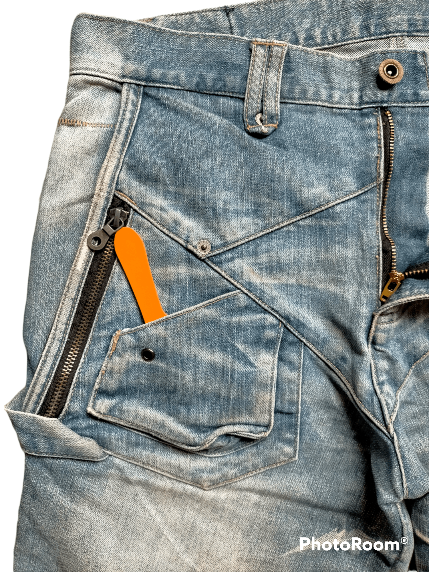 Japanese Brand × PPFM Rare Design PPFM Multipocket Denim Size US 32 / EU 48 - 9 Thumbnail