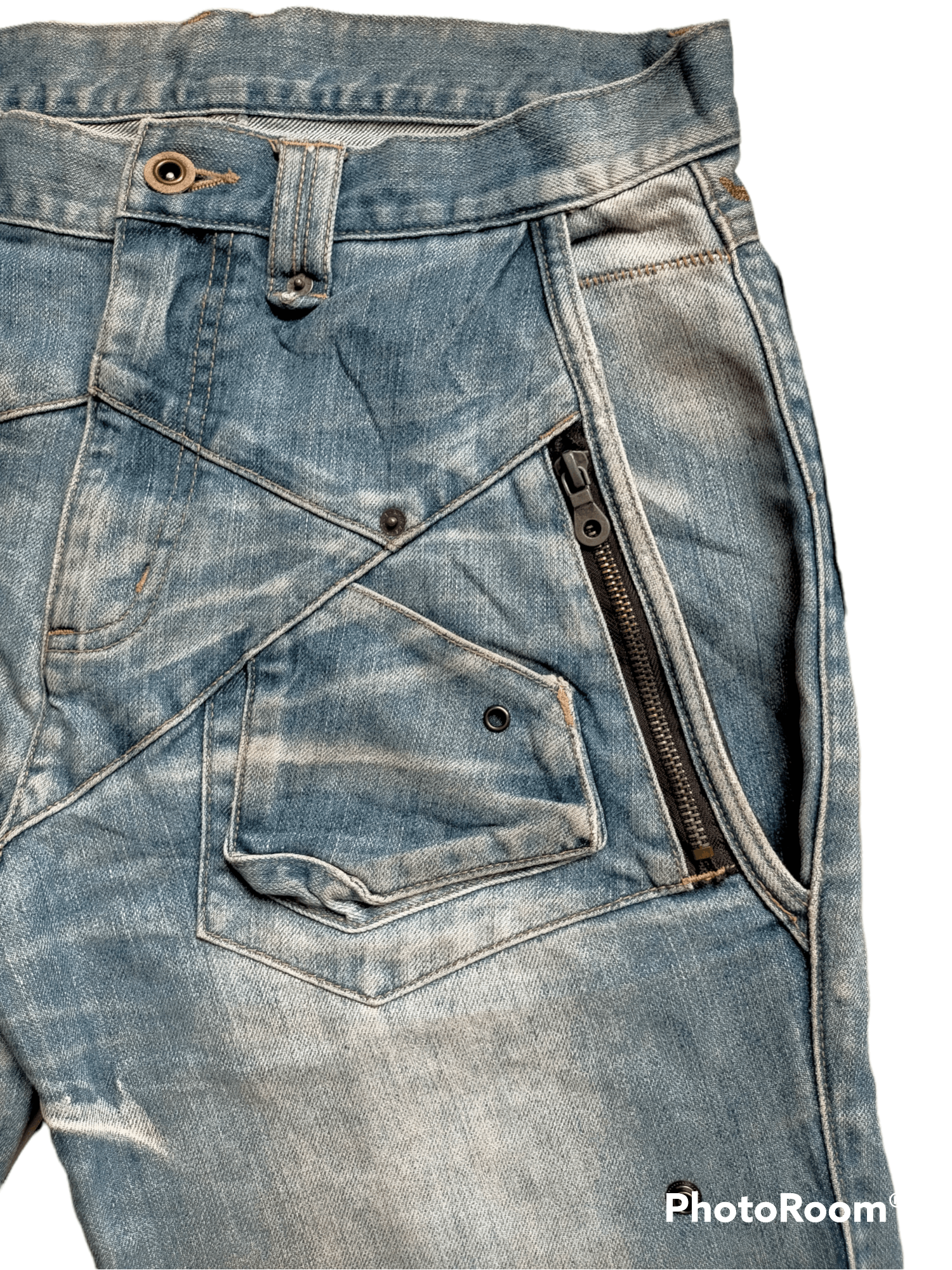 Japanese Brand × PPFM Rare Design PPFM Multipocket Denim Size US 32 / EU 48 - 8 Thumbnail