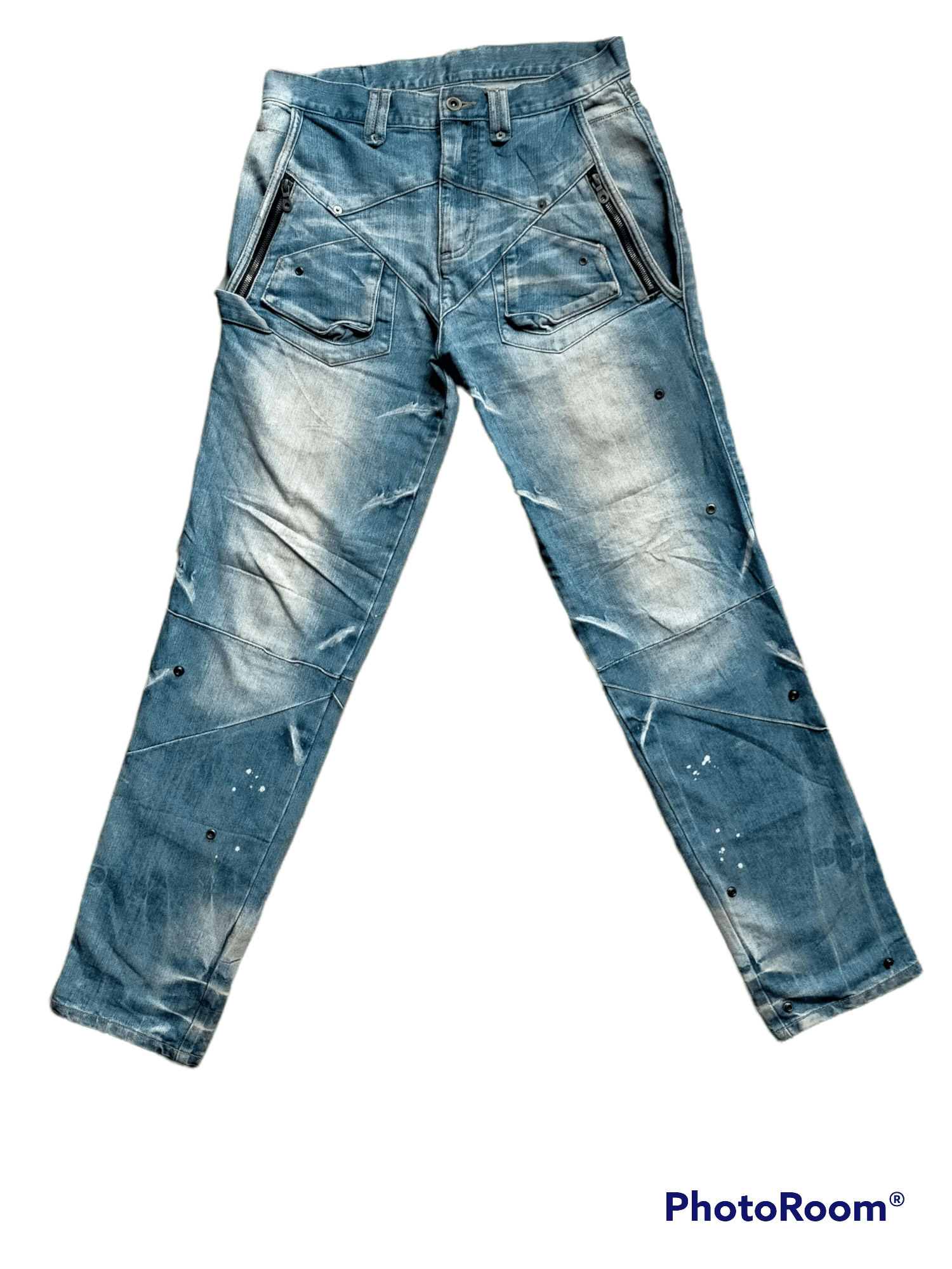 Japanese Brand × PPFM Rare Design PPFM Multipocket Denim Size US 32 / EU 48 - 1 Thumbnail