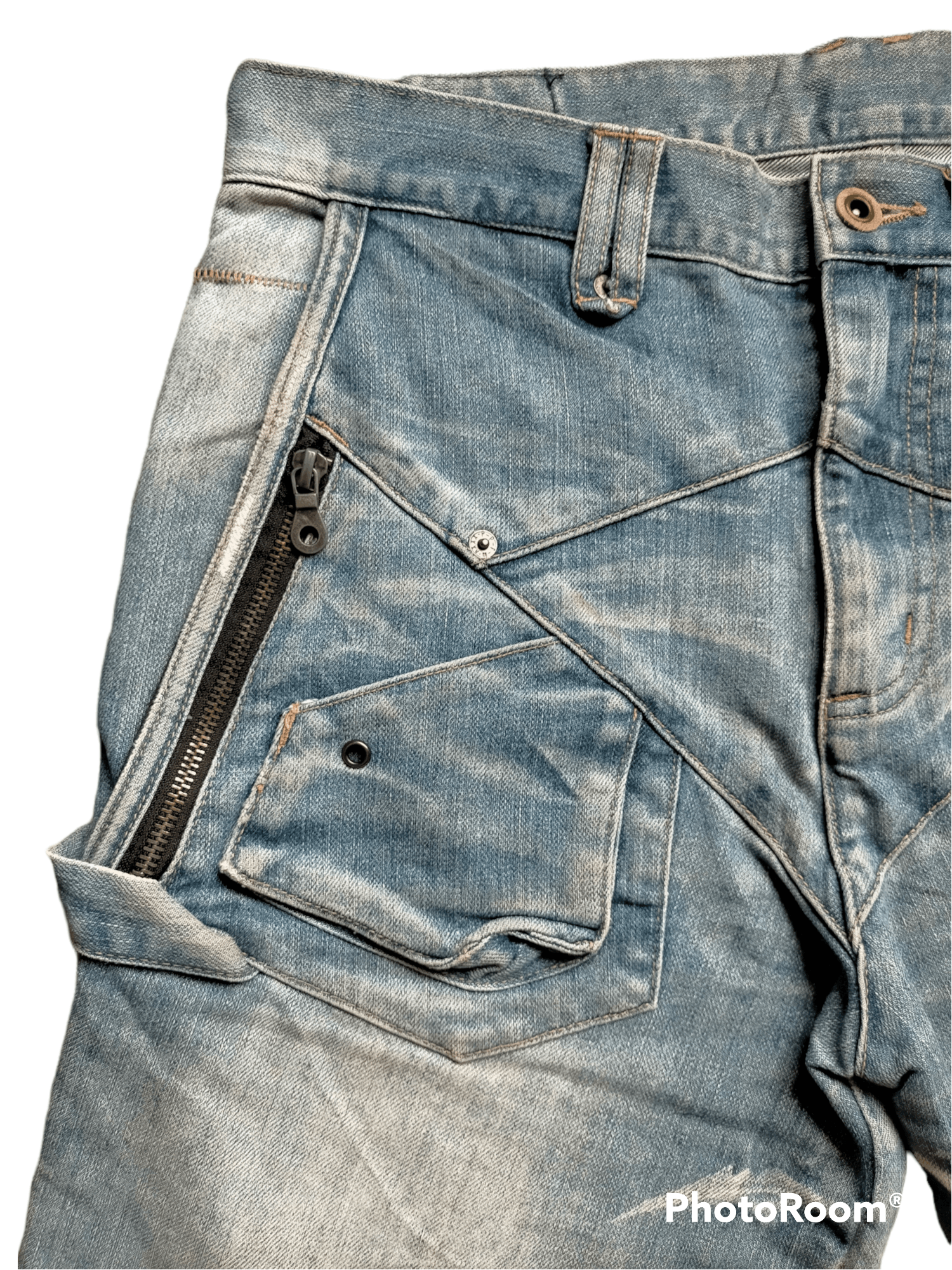 Japanese Brand × PPFM Rare Design PPFM Multipocket Denim Size US 32 / EU 48 - 7 Thumbnail