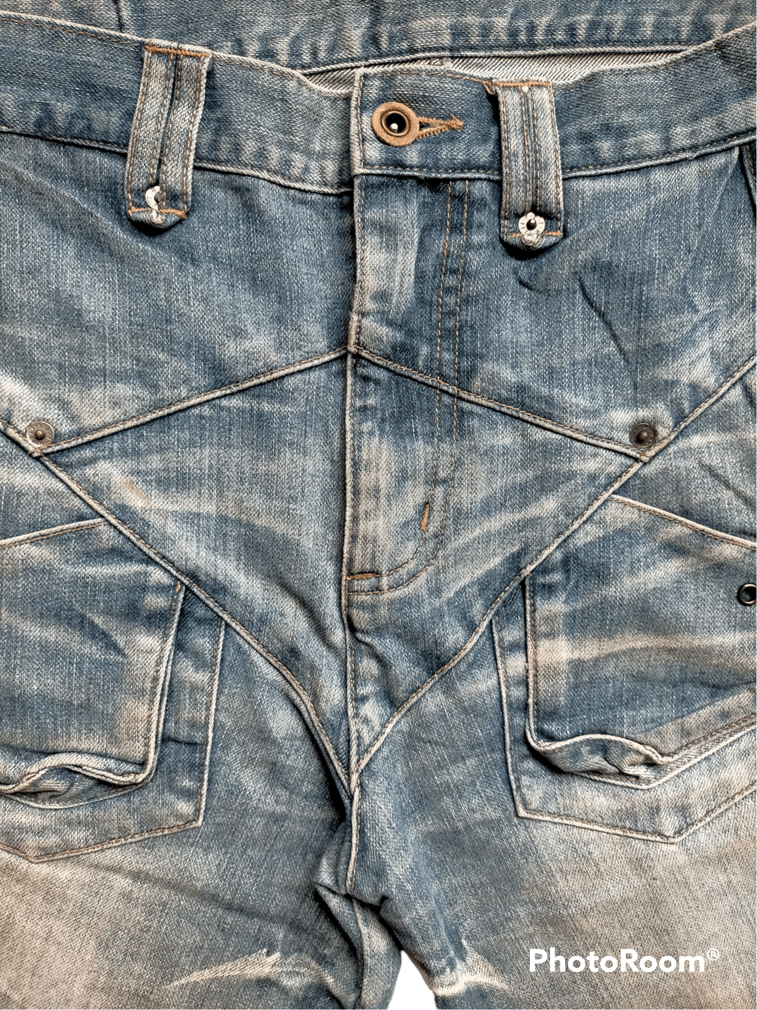Japanese Brand × PPFM Rare Design PPFM Multipocket Denim Size US 32 / EU 48 - 6 Thumbnail