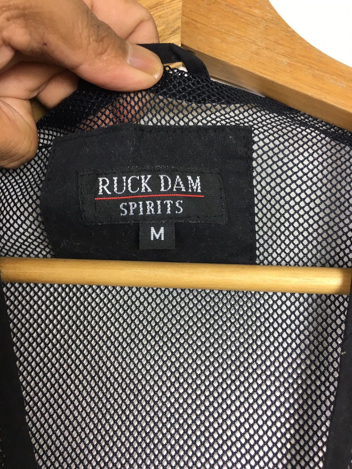 Japanese Brand Rare Vintage Ruck DAM Spirits Net Vest Size US M / EU 48-50 / 2 - 7 Thumbnail