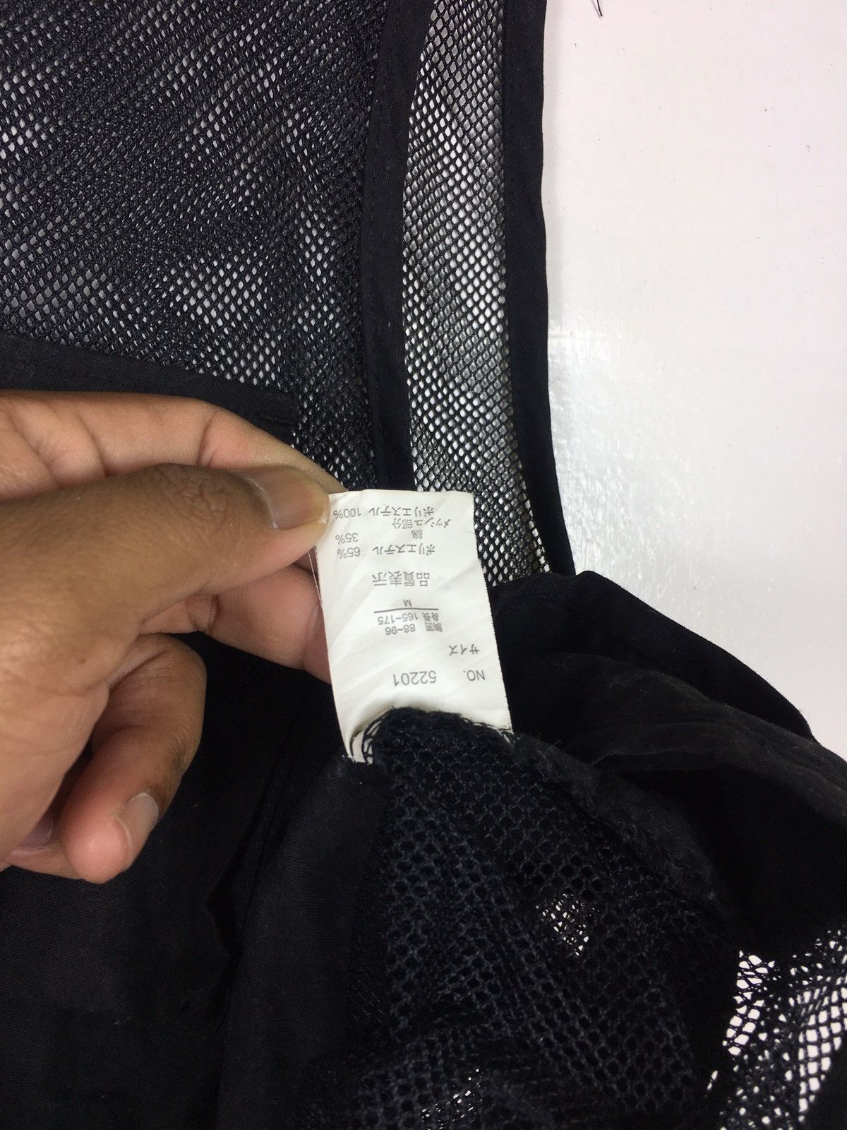 Japanese Brand Rare Vintage Ruck DAM Spirits Net Vest Size US M / EU 48-50 / 2 - 8 Thumbnail