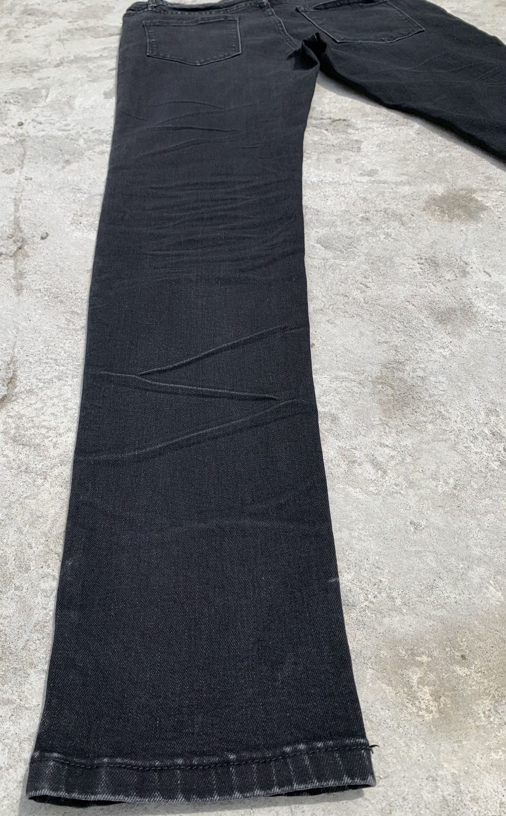 Japanese Brand Distressed Avid Jeans Skinny Stretch Pants Size US 32 / EU 48 - 21 Thumbnail