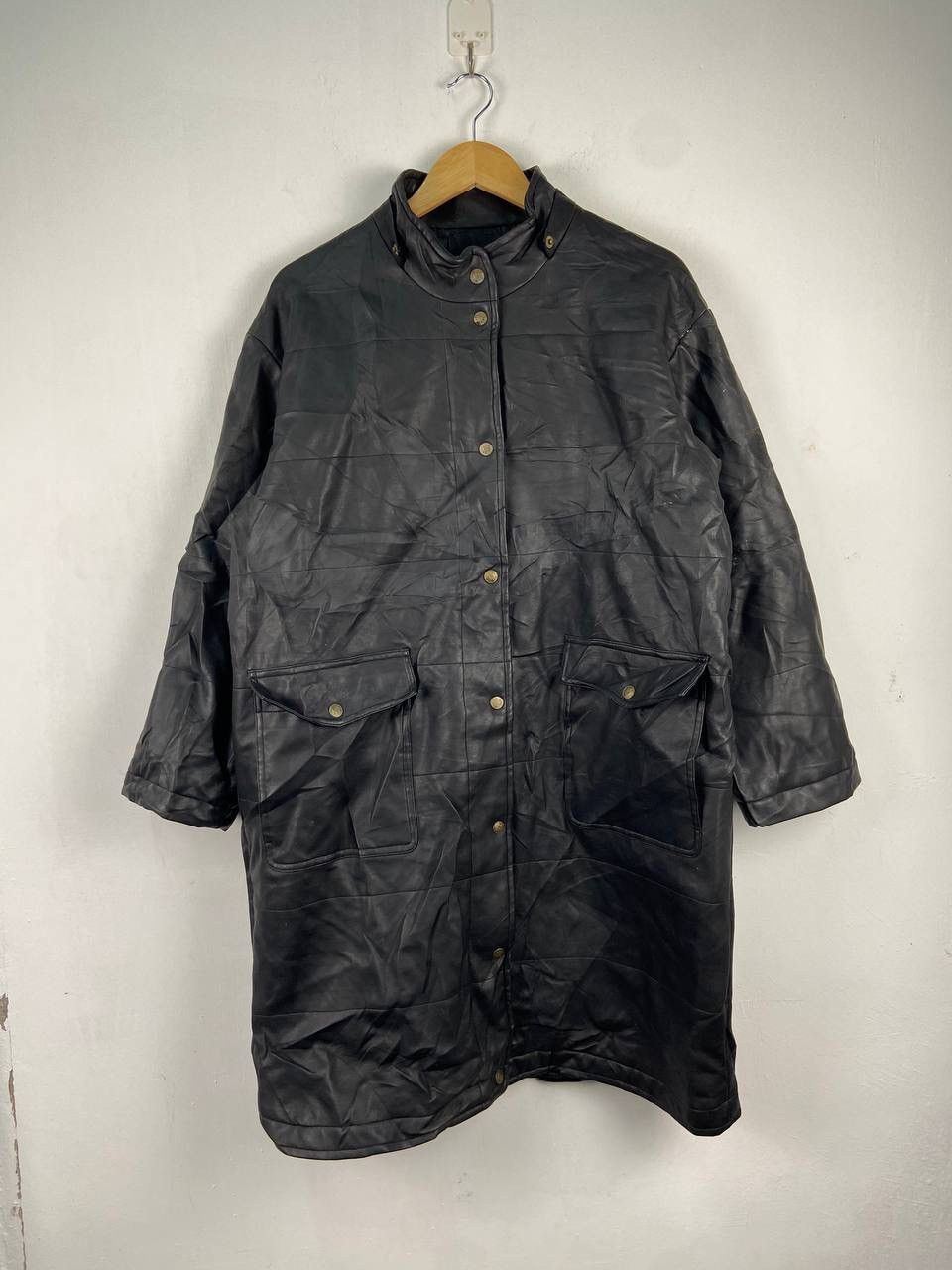 Japanese Brand 🇯🇵 Vintage Sunjolifum by Koizumi Leather Jacket Coat Size US M / EU 48-50 / 2 - 5 Thumbnail