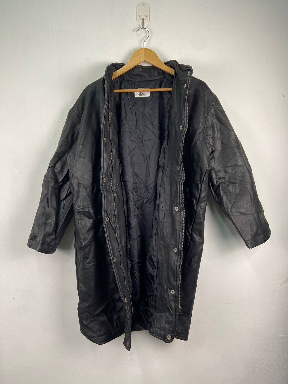 Japanese Brand 🇯🇵 Vintage Sunjolifum by Koizumi Leather Jacket Coat Size US M / EU 48-50 / 2 - 6 Thumbnail