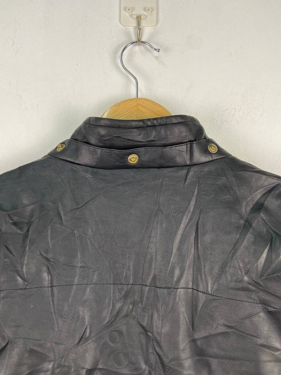 Japanese Brand 🇯🇵 Vintage Sunjolifum by Koizumi Leather Jacket Coat Size US M / EU 48-50 / 2 - 9 Thumbnail