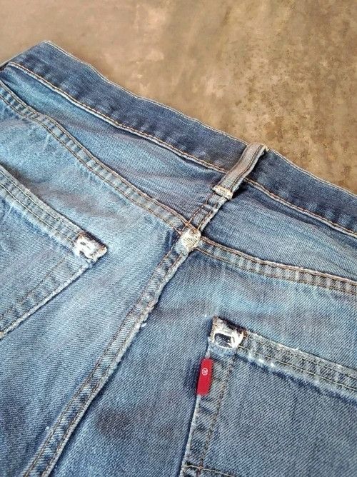 Levi's Vintage Levi's 501 Faded Blue Distressed Jeans 33x34 Size US 33 - 4 Thumbnail