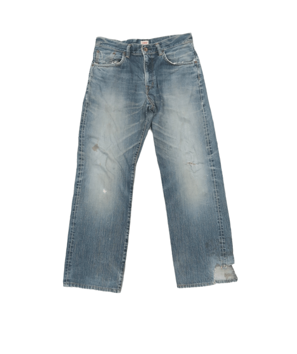 Edwin Vintage Edwin 505z Selvedge Distressed Jeans Size US 32 / EU 48 - 1 Thumbnail
