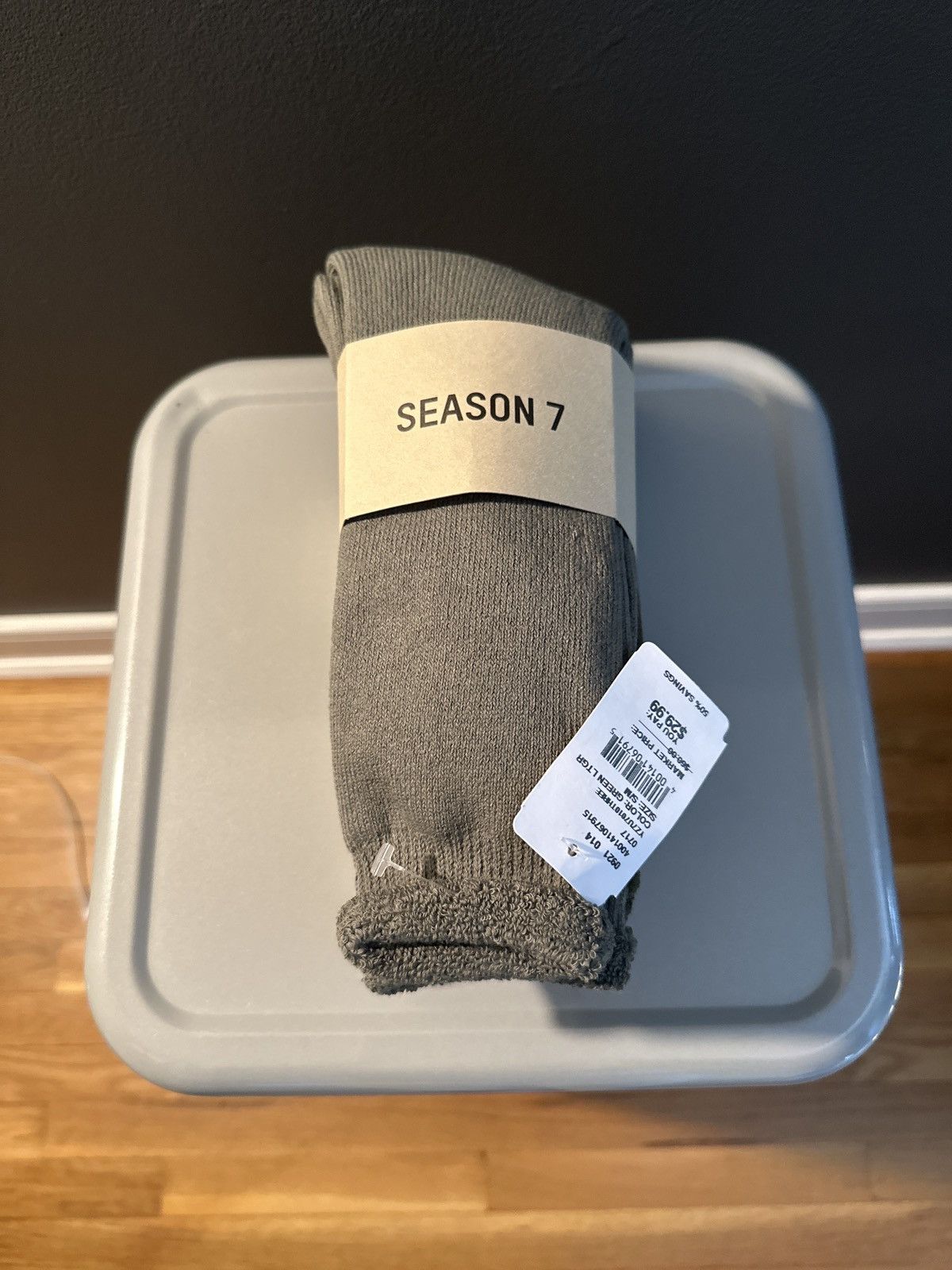 Yeezy Yeezy bouclette season 7 socks L/XL color three Size ONE SIZE - 3 Thumbnail