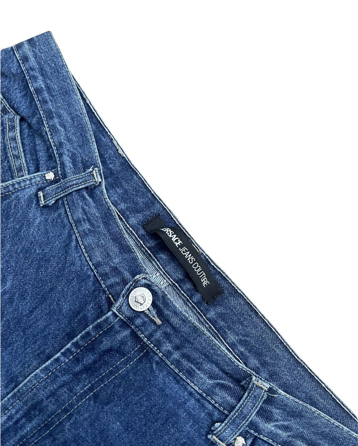 Designer Versace Jeans Couture Denim Size US 38 / EU 54 - 4 Thumbnail