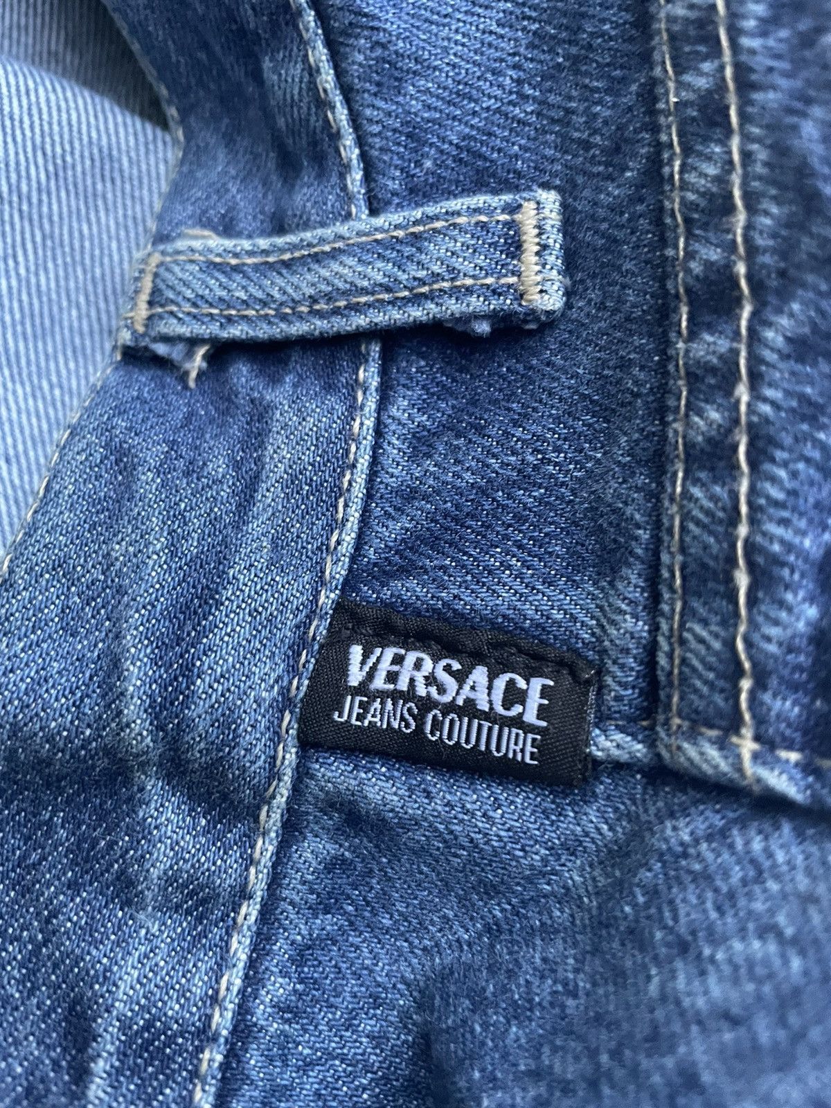 Designer Versace Jeans Couture Denim Size US 38 / EU 54 - 17 Thumbnail
