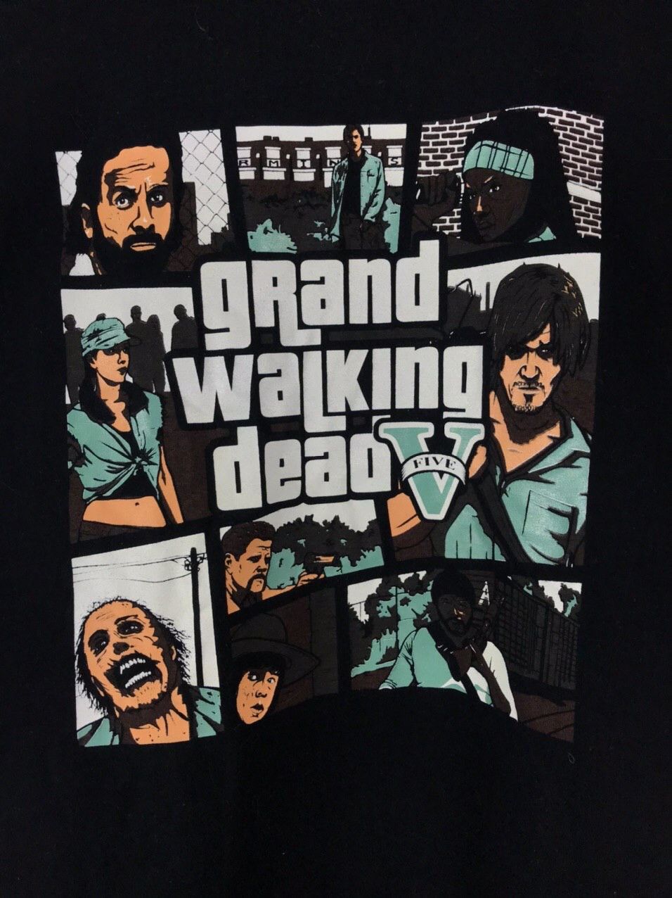 Other × Vintage GTA GRAND Walking Dead game streetwear tee Size US S / EU 44-46 / 1 - 2 Thumbnail