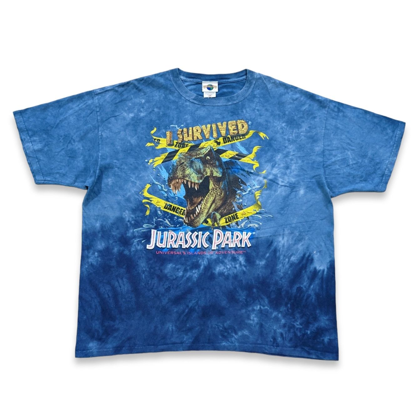 Universal Studios Vintage Jurassic park tie dye universal studios t shirt Size US XXL / EU 58 / 5 - 1 Thumbnail